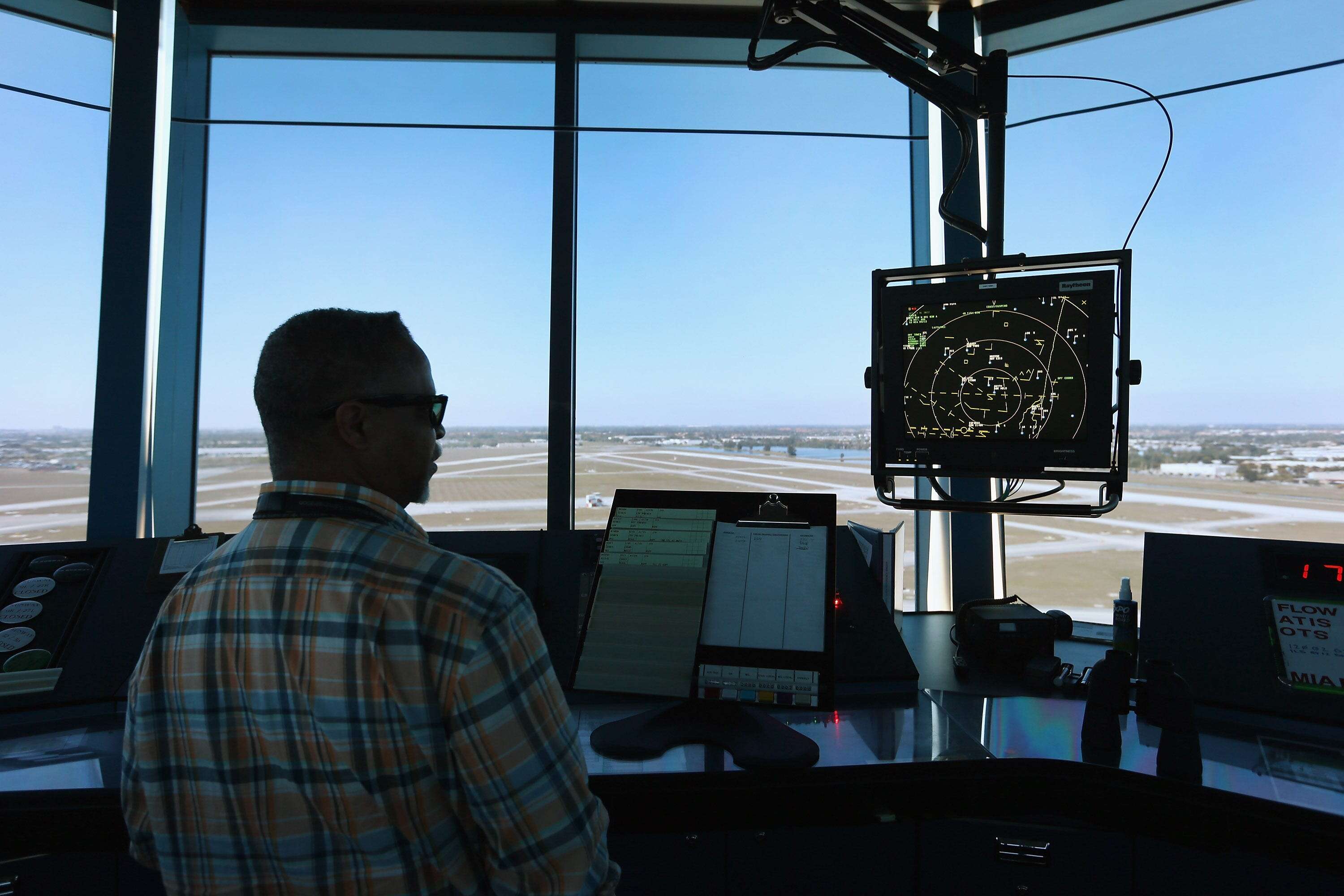 An air traffic controller was found asleep under a blanket mid-shift at one of the world's top airports 