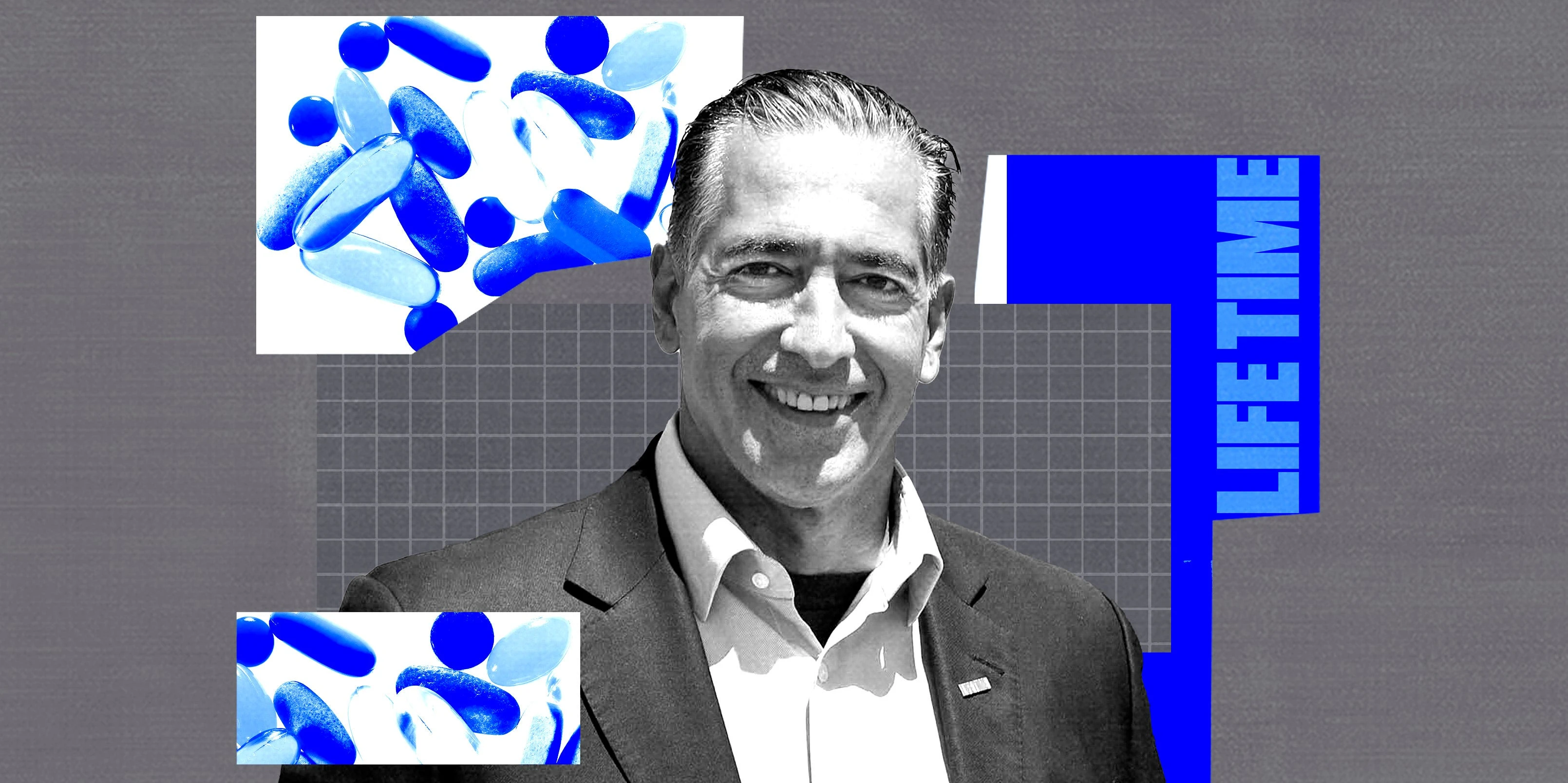 The CEO of Life Time says he takes 45-50 supplements a day for healthy aging. Here's how he decides what to include.