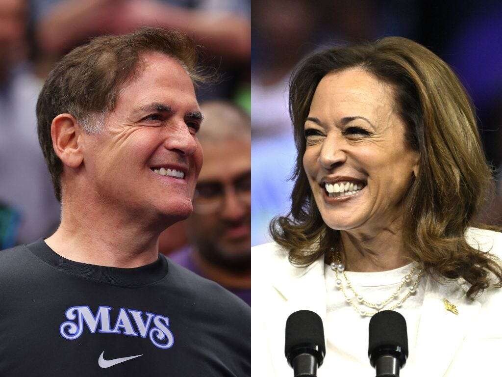 Mark Cuban is lauding Kamala Harris for joining him in his big fight to lower prescription drug prices