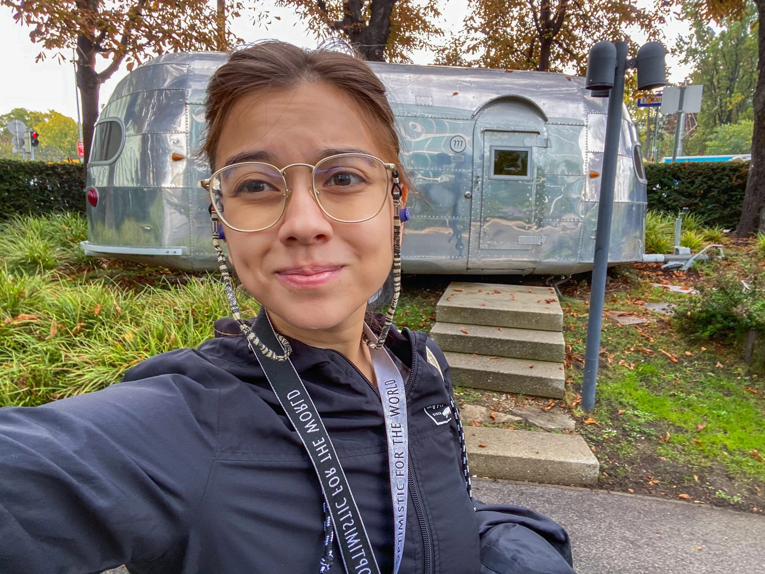 I paid $300 to spend 2 nights in an Airstream trailer for the first time. I'll never do it again in a city.