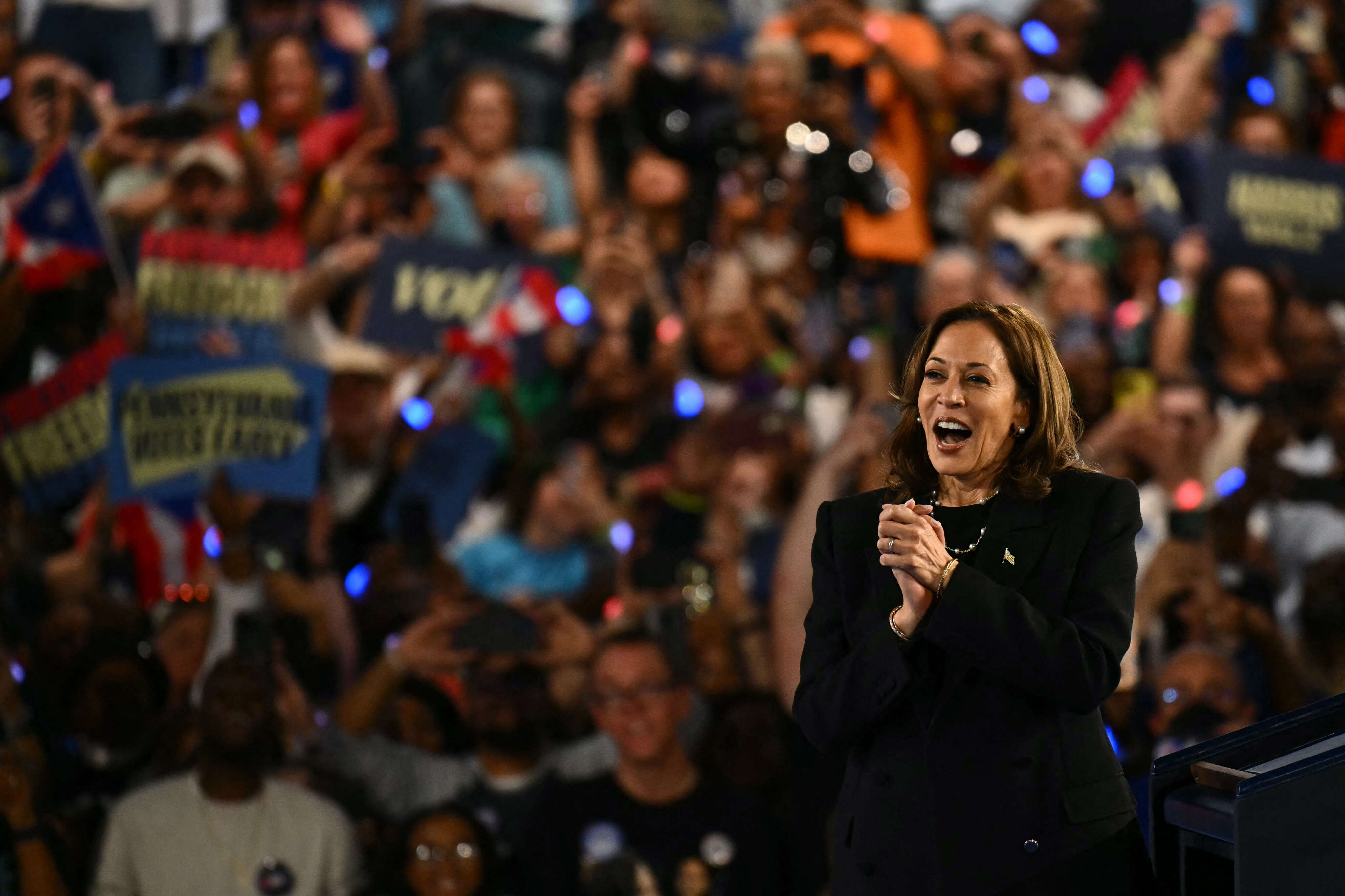 Kamala Harris' new lead in top Iowa poll could bode well for her in some key swing states