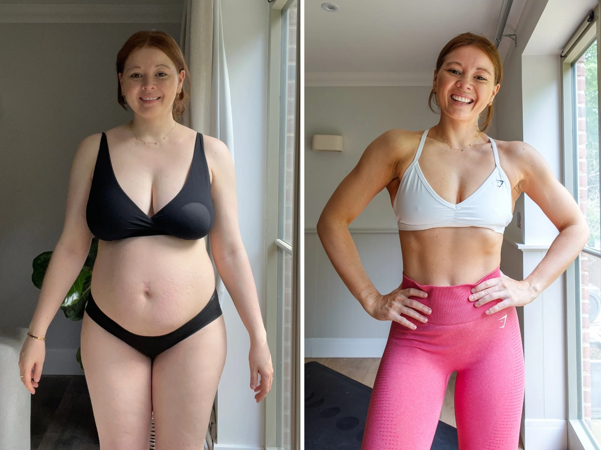 I'm a personal trainer who gained over 50 pounds while pregnant. Being kind to myself made getting fit again much easier.
