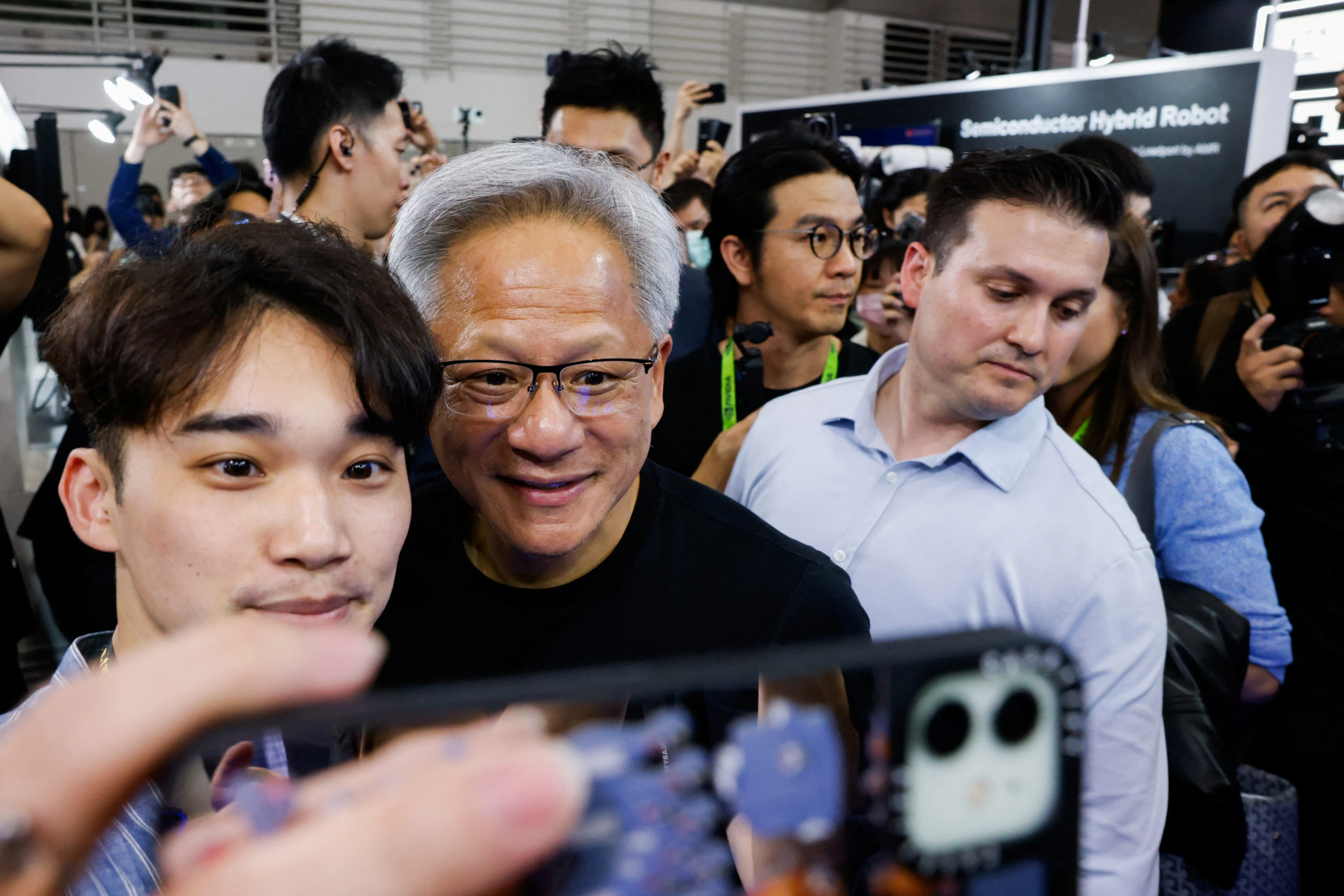 Inside Asia's biggest tech trade show, where Nvidia's 'Jensen' is the hottest name drop