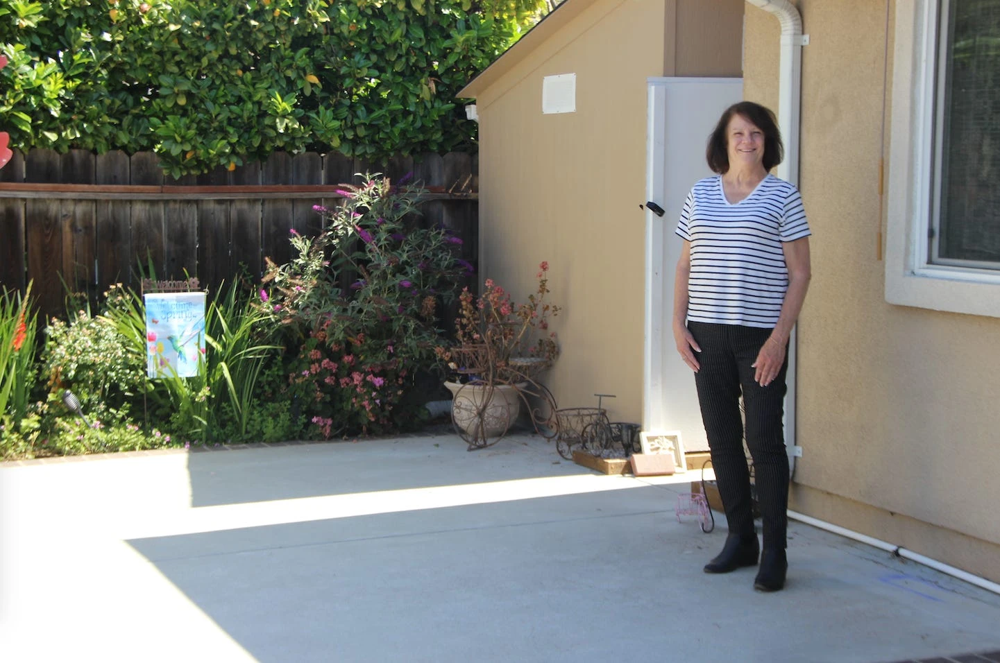 This boomer ex-mayor lives in an $1,800-a-month 400-square-foot backyard cottage in her California suburb