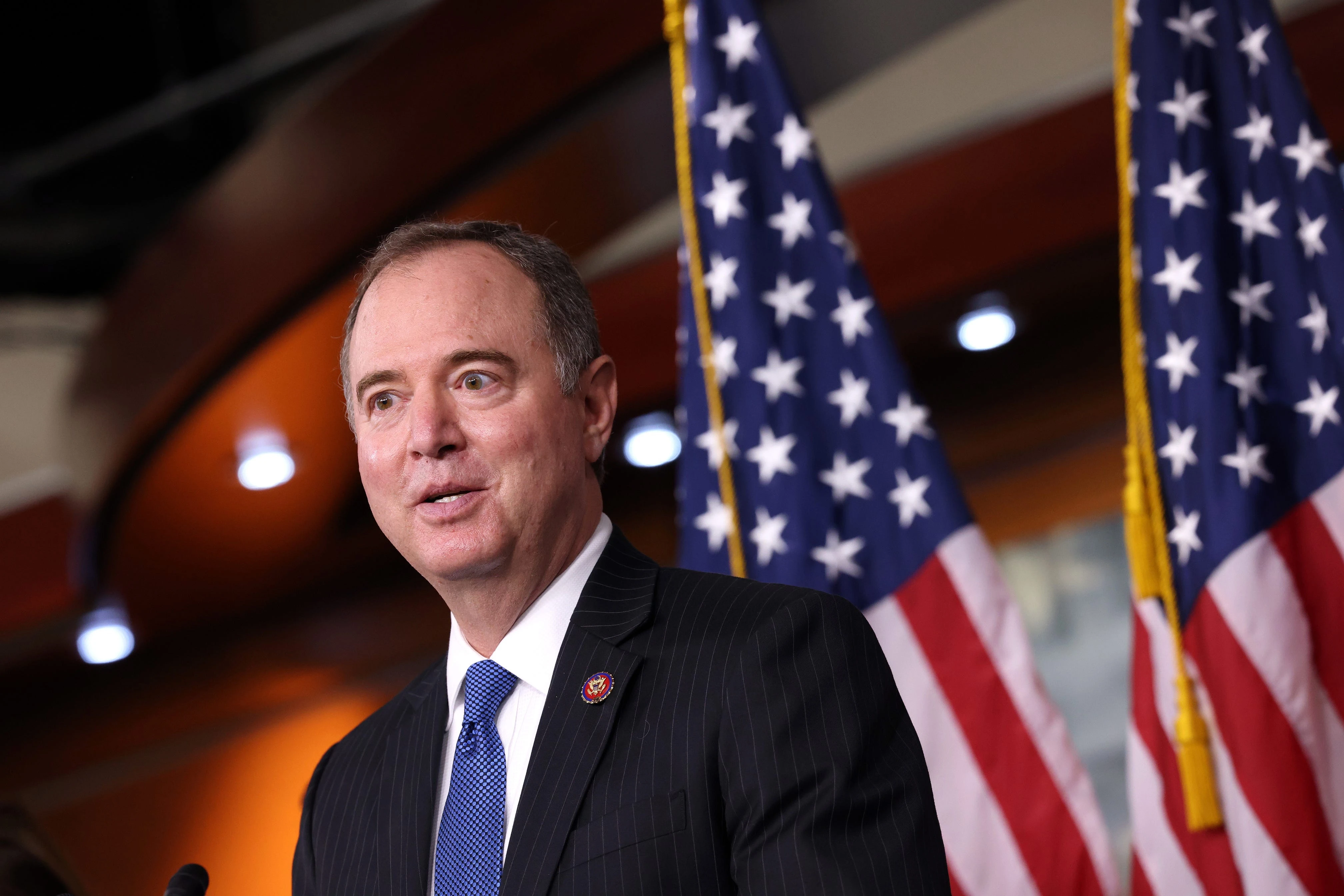 Schiff wants to know if anyone in the White House profited off of Trump's tariff pause announcement