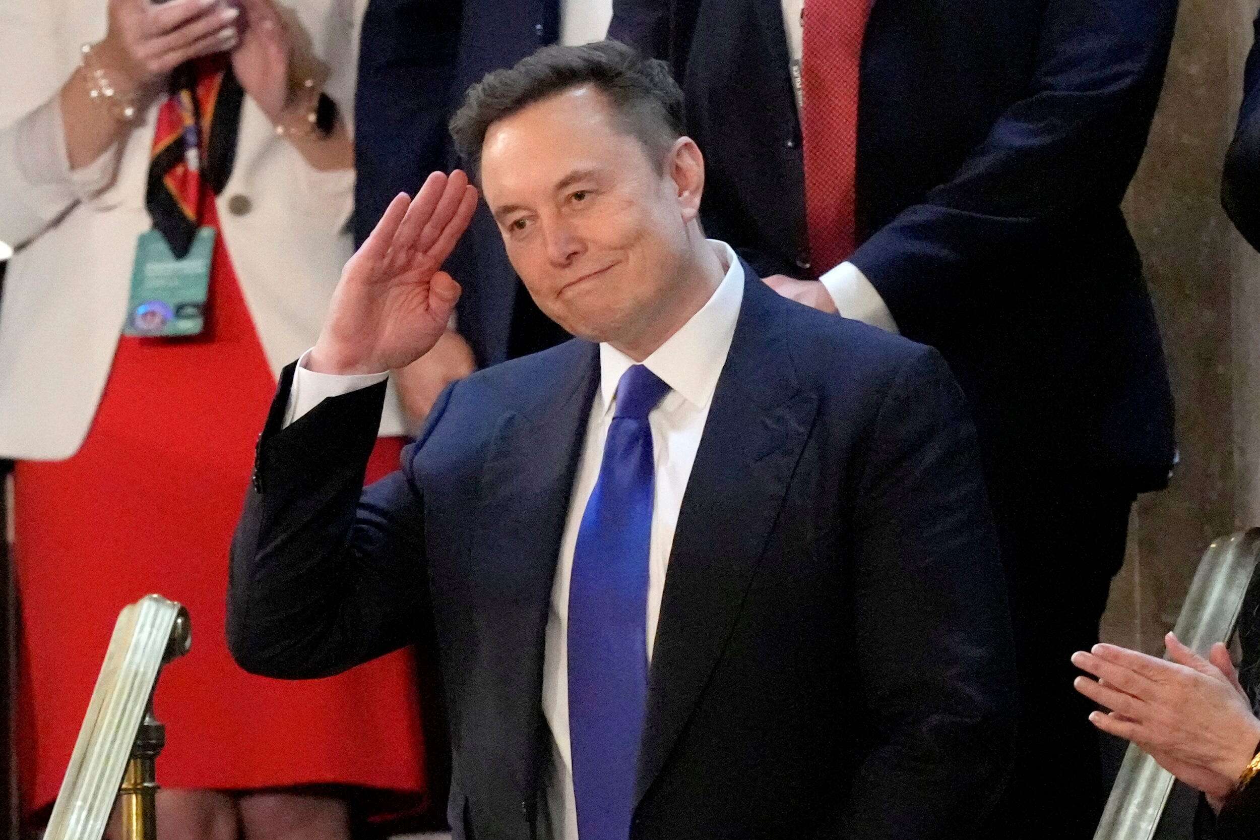 Trump said in his address that Musk runs DOGE — a comment that immediately landed in an ongoing court battle