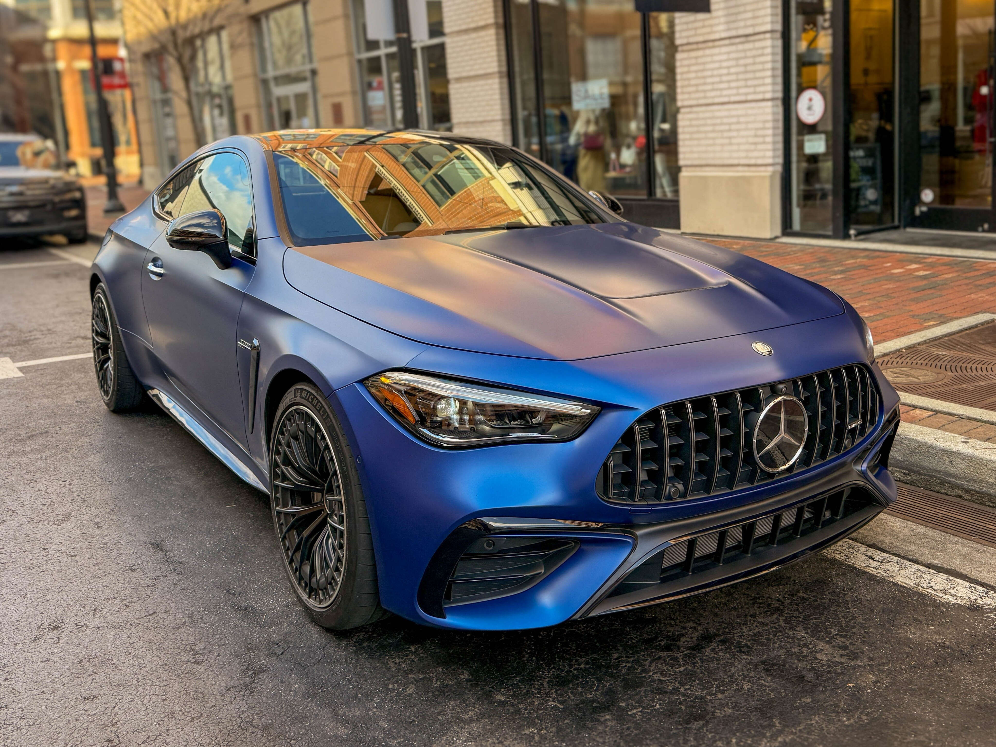 Mercedes' latest AMG coupe is a blast to drive — but I couldn't stop wishing for a real V8