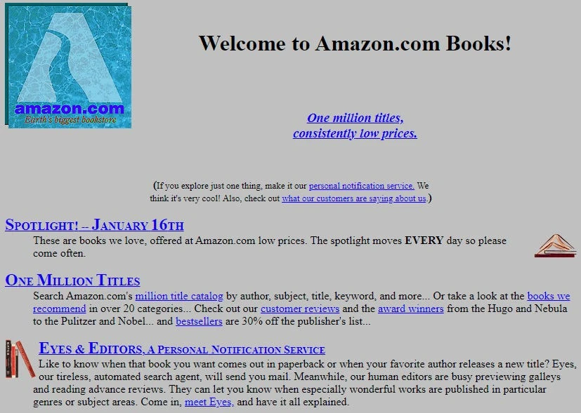 Amazon launched 30 years ago with one product. Now it's an empire that sells everything.