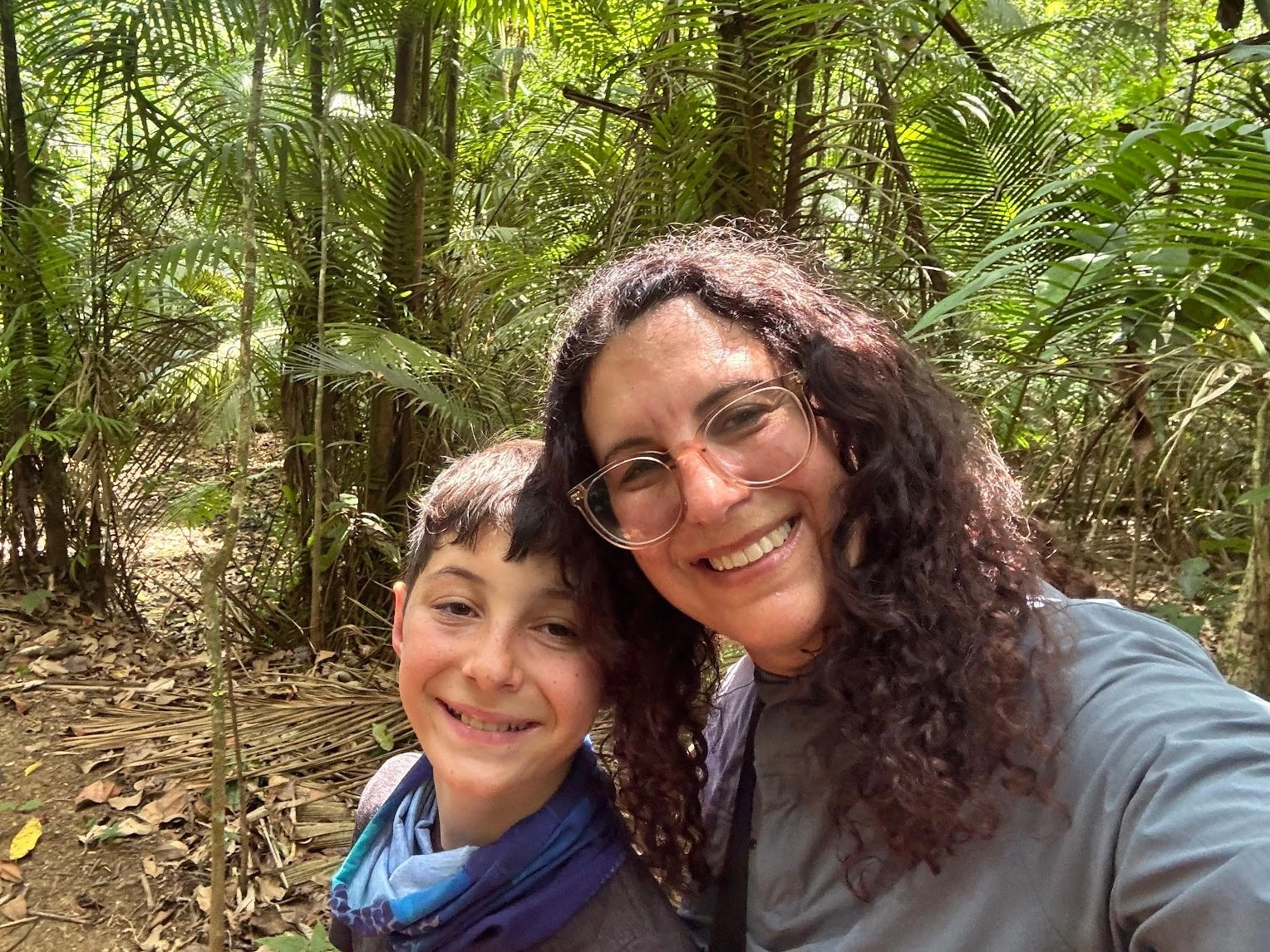 I had my last child at 40. My friends are in a different place than I am, but my son keeps me young.