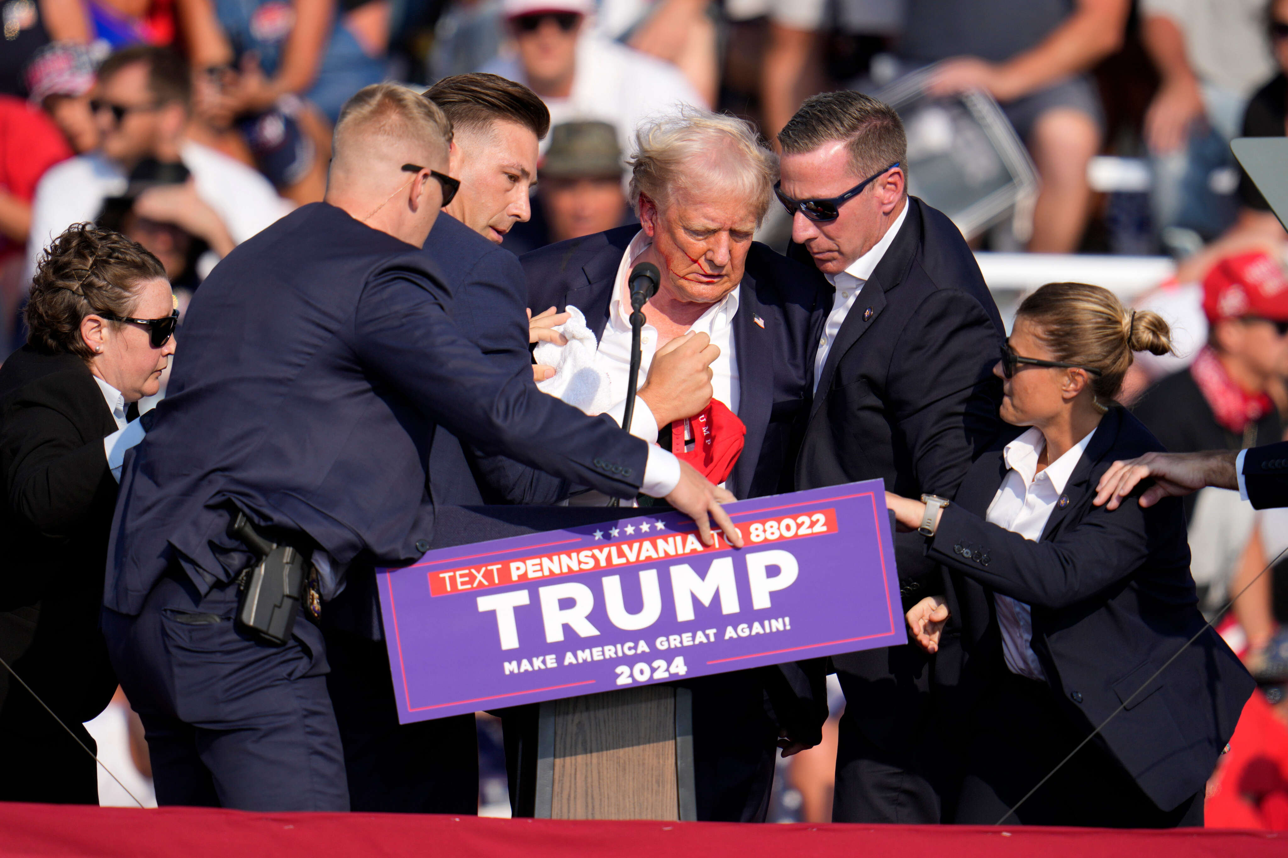 Witness shares account of seeing a spectator killed at Trump rally: 'His family members were on the bleachers with him'