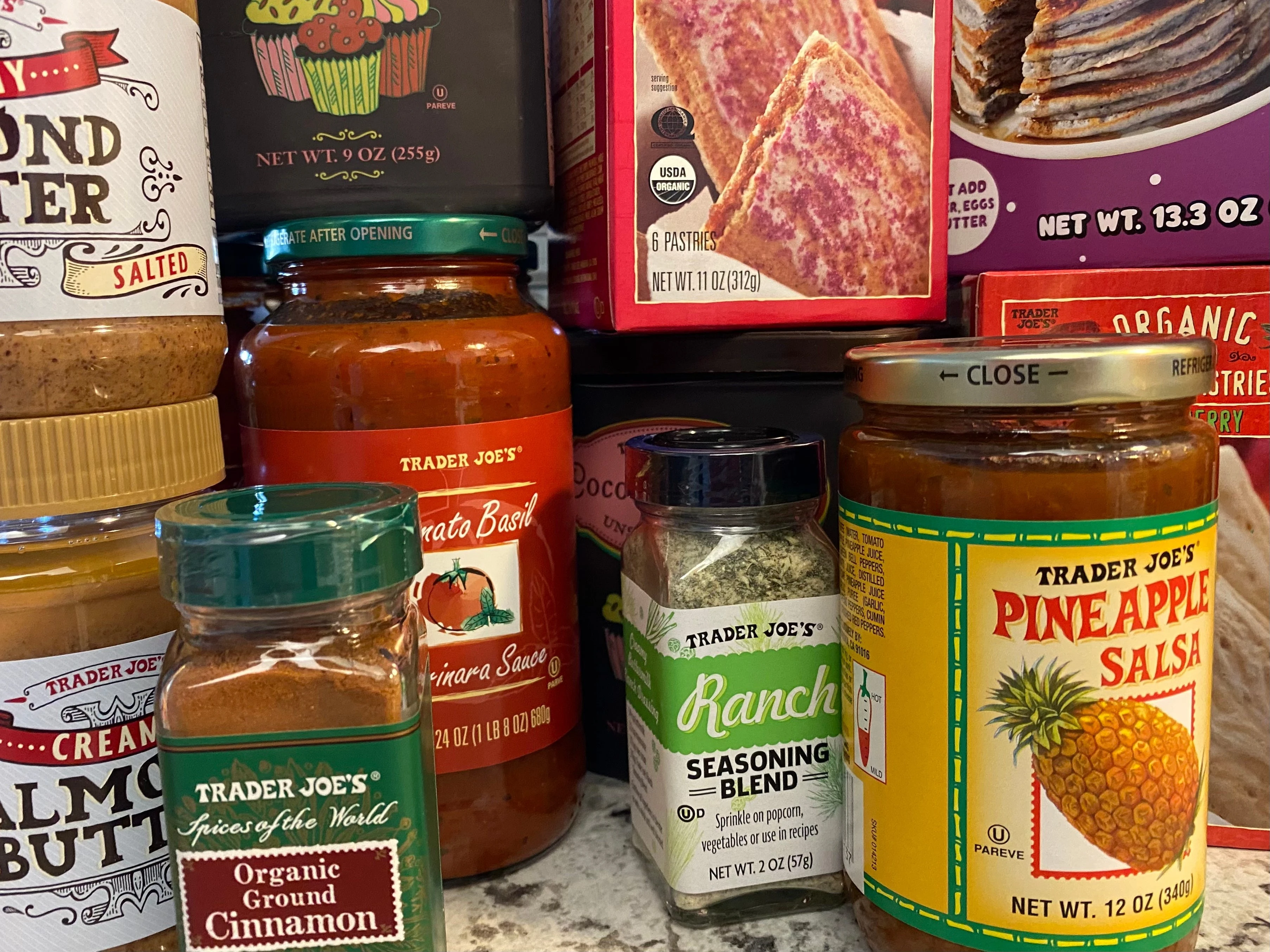I'm a mom who drives an hour to stock up on pantry staples at Trader Joe's. Here are 13 items I always buy.