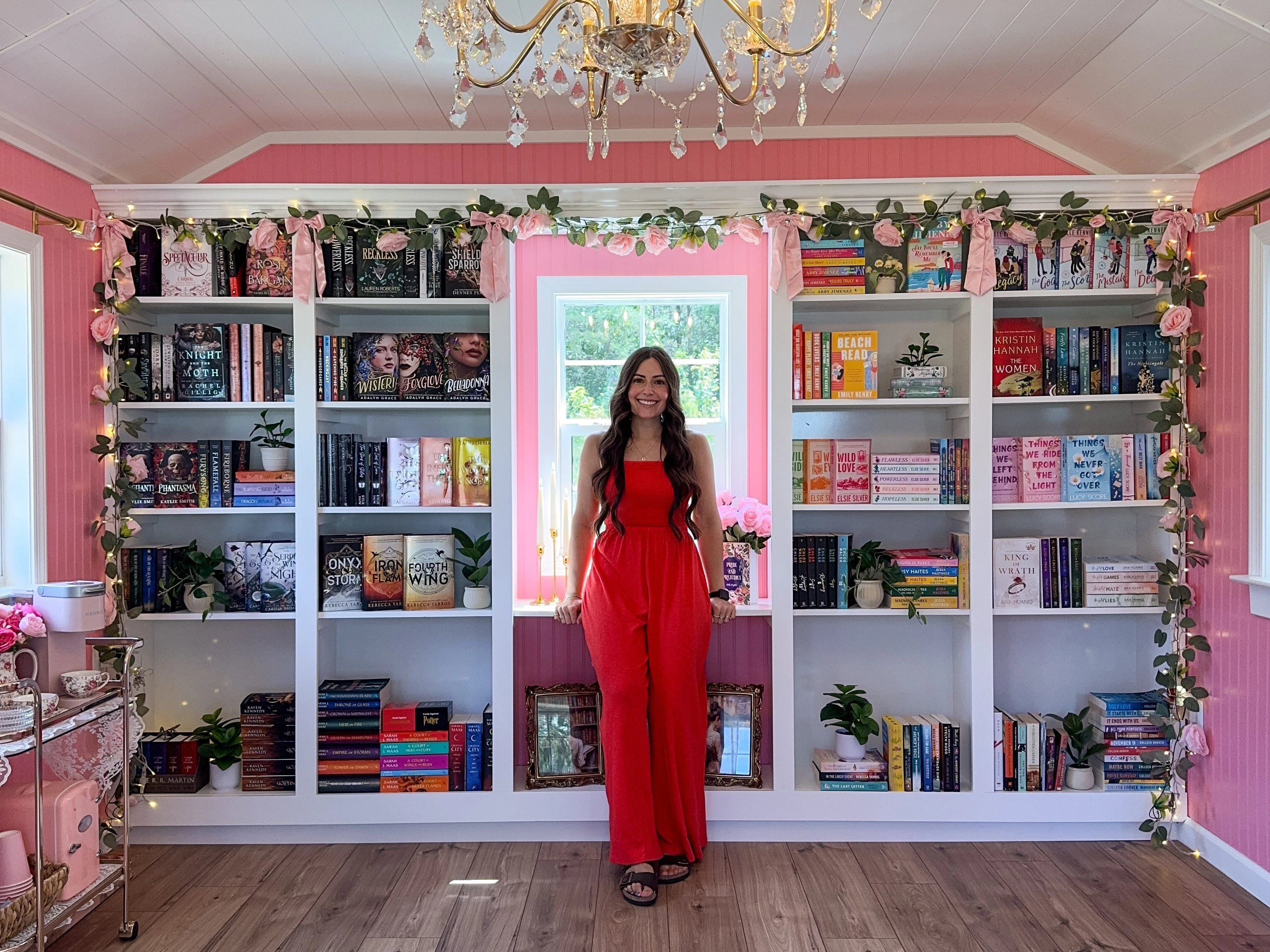 A couple transformed a simple shed into a cozy library. The 'escape from reality' cost more than $18,000.