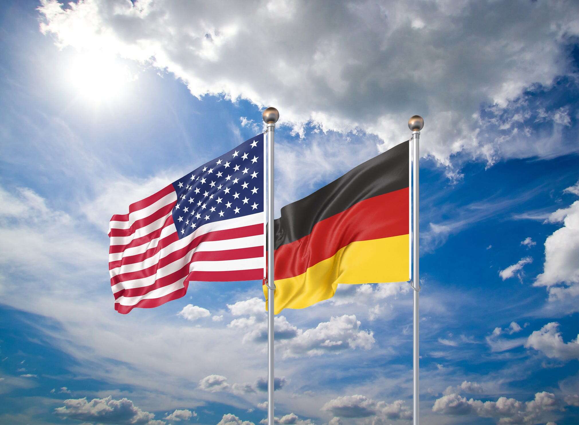 Trade between the US and Germany is growing. Concerns over China might be driving the shift.