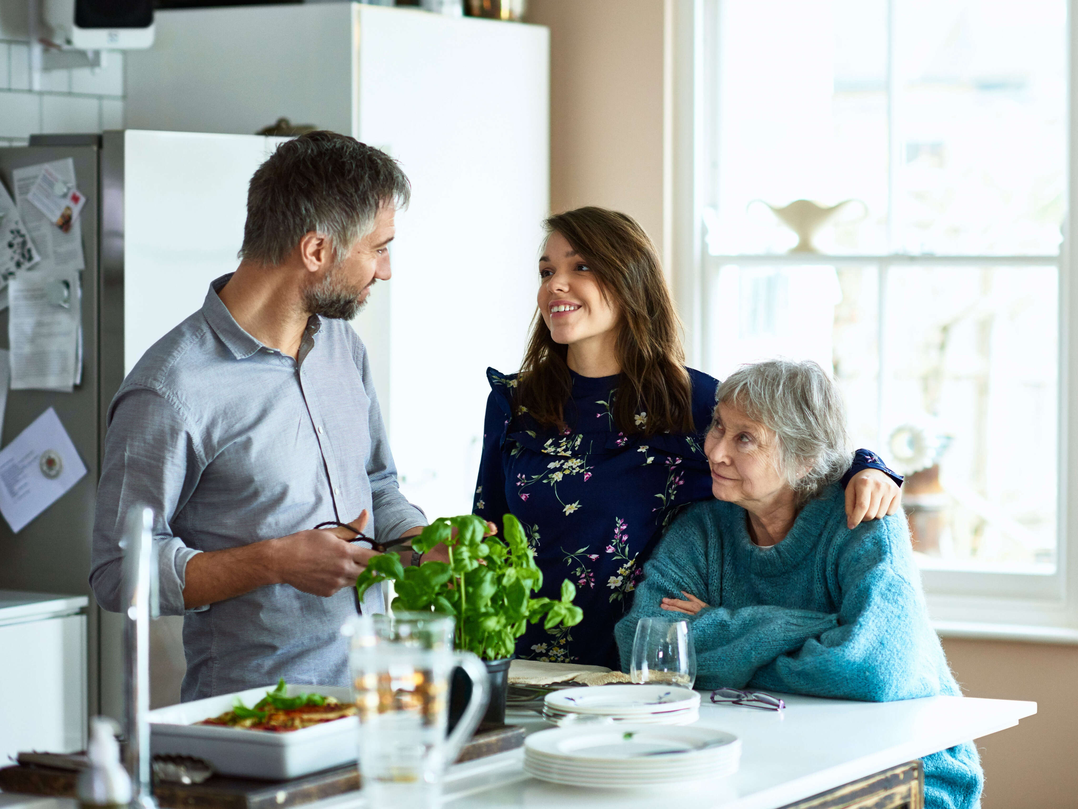 I want my mother-in-law to move in with us. Multigenerational households are great for the family budget, and we love having her around.