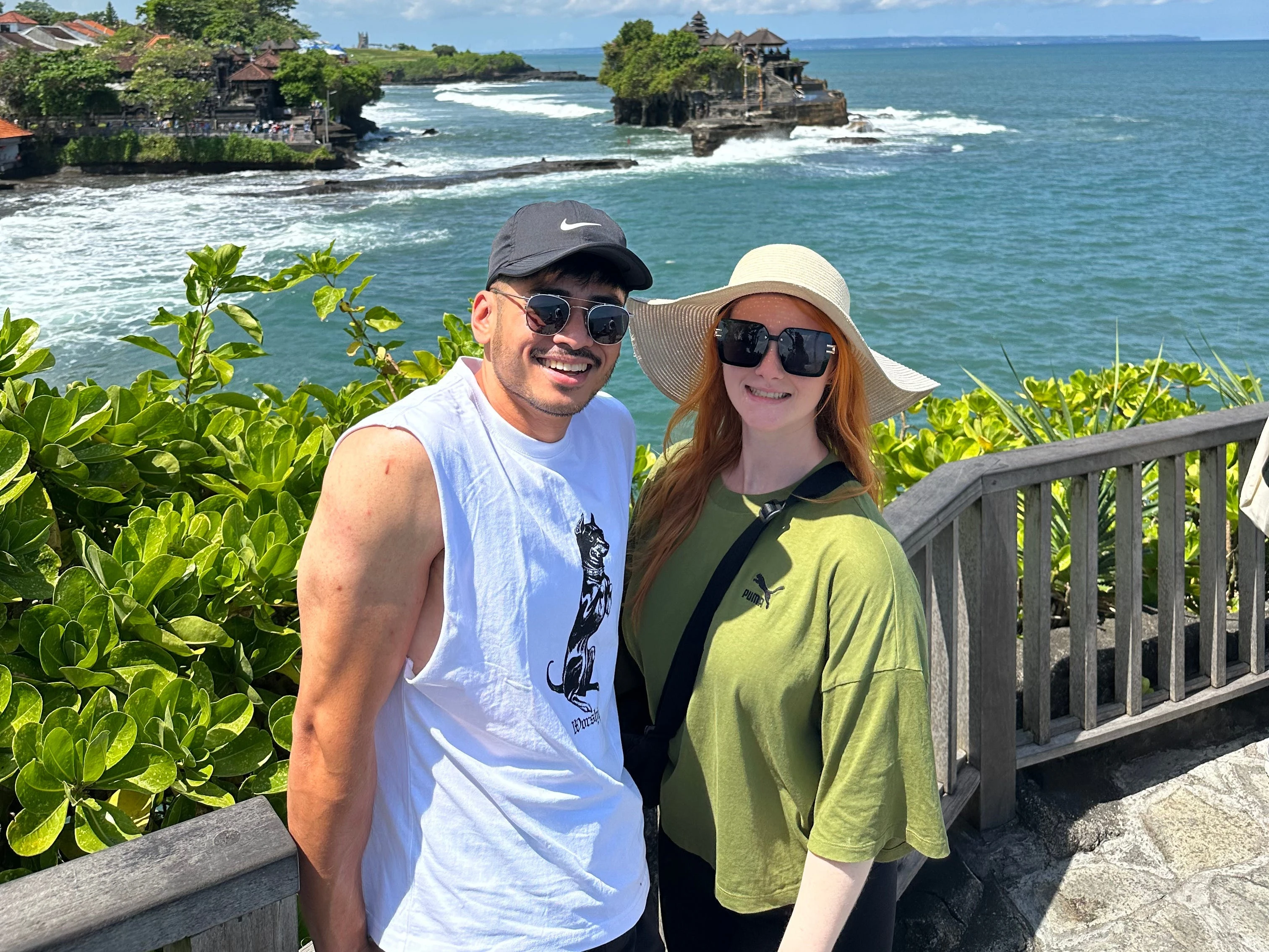 My partner and I took our first long, overseas trip together after dating for just 4 months. The risk paid off.