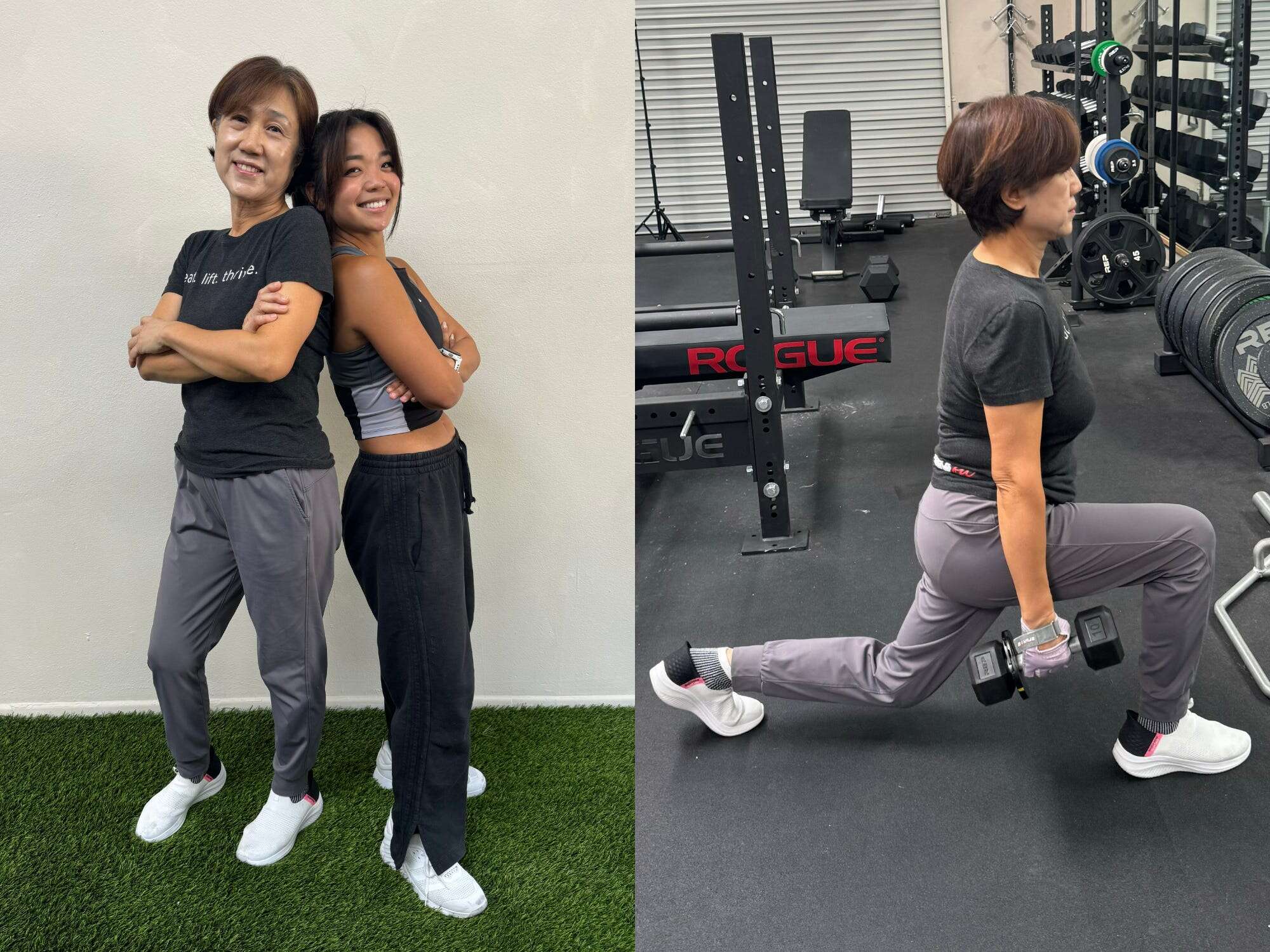 A personal trainer helped her mom start strength training for longevity at age 58. 4 things have helped her stick with the habit for 5 years.