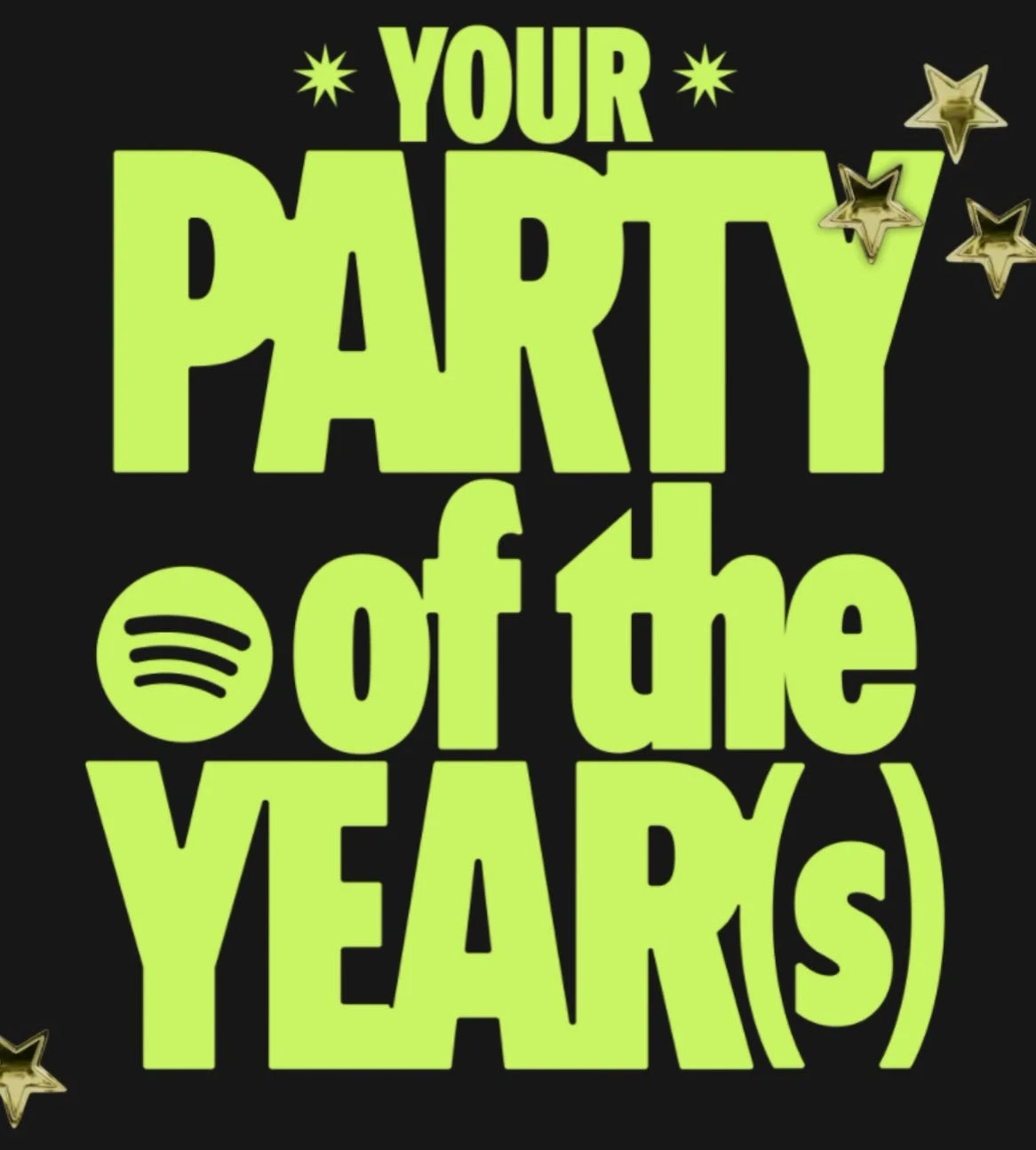 Spotify's 'Party of the Year(s)' is here. Here's how to see your top songs of all time.