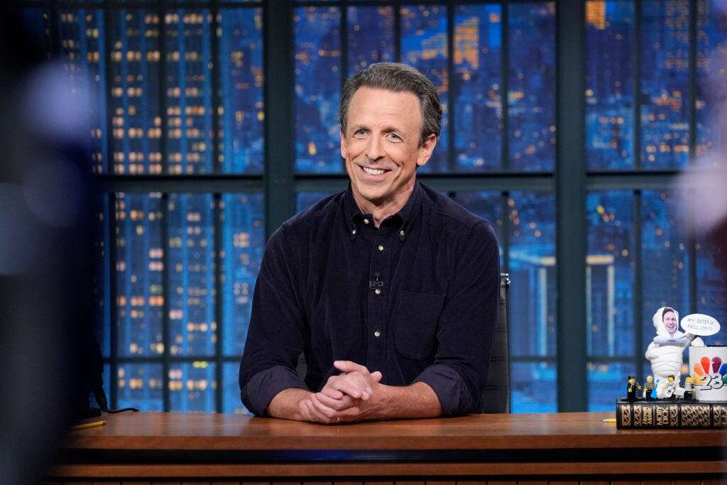 Seth Meyers says he gets 'no results' from gentle parenting his kids