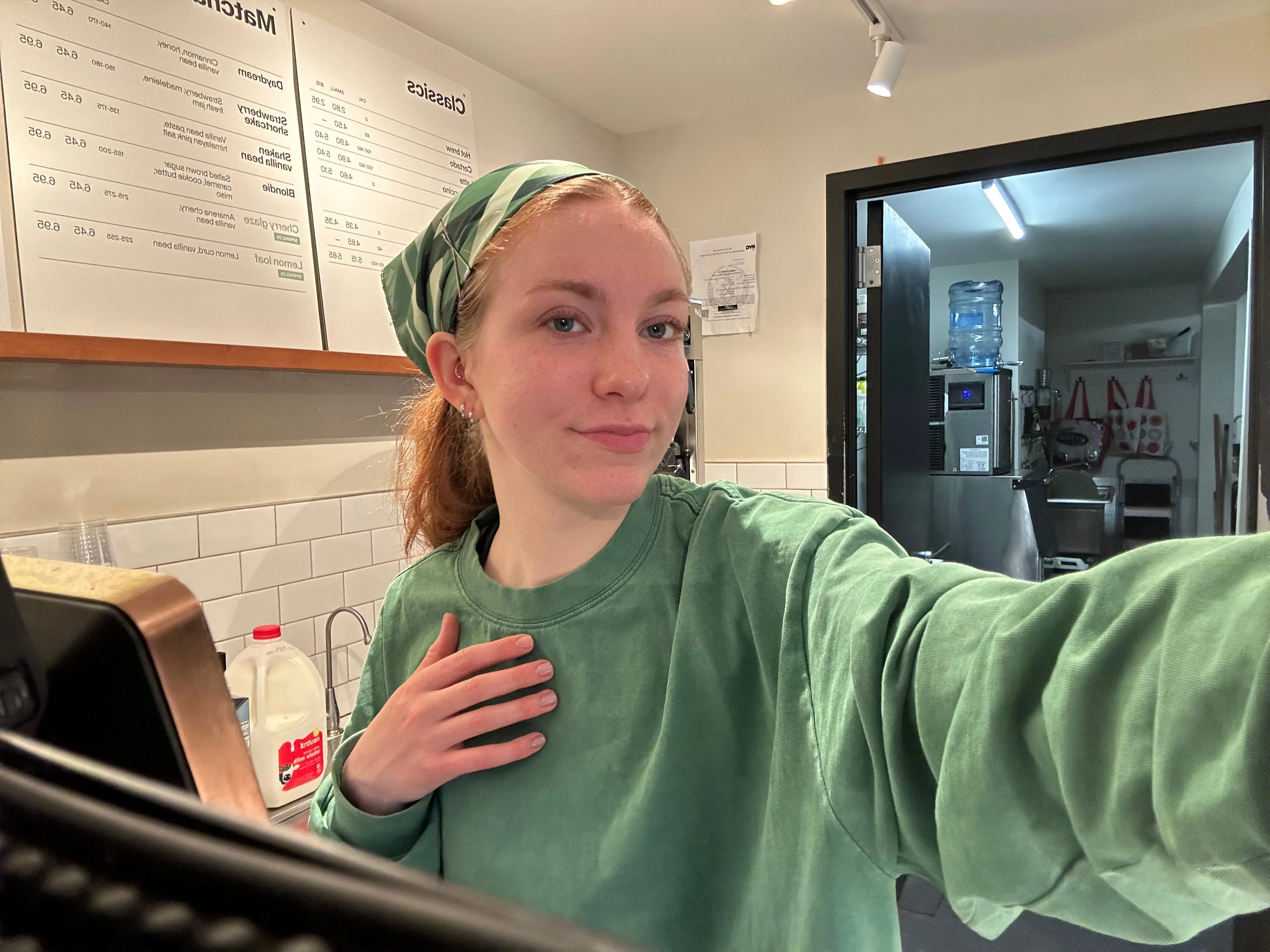 I couldn't land a job in New York City after college, so I'm a barista. I often debate whether I should give up and move home.