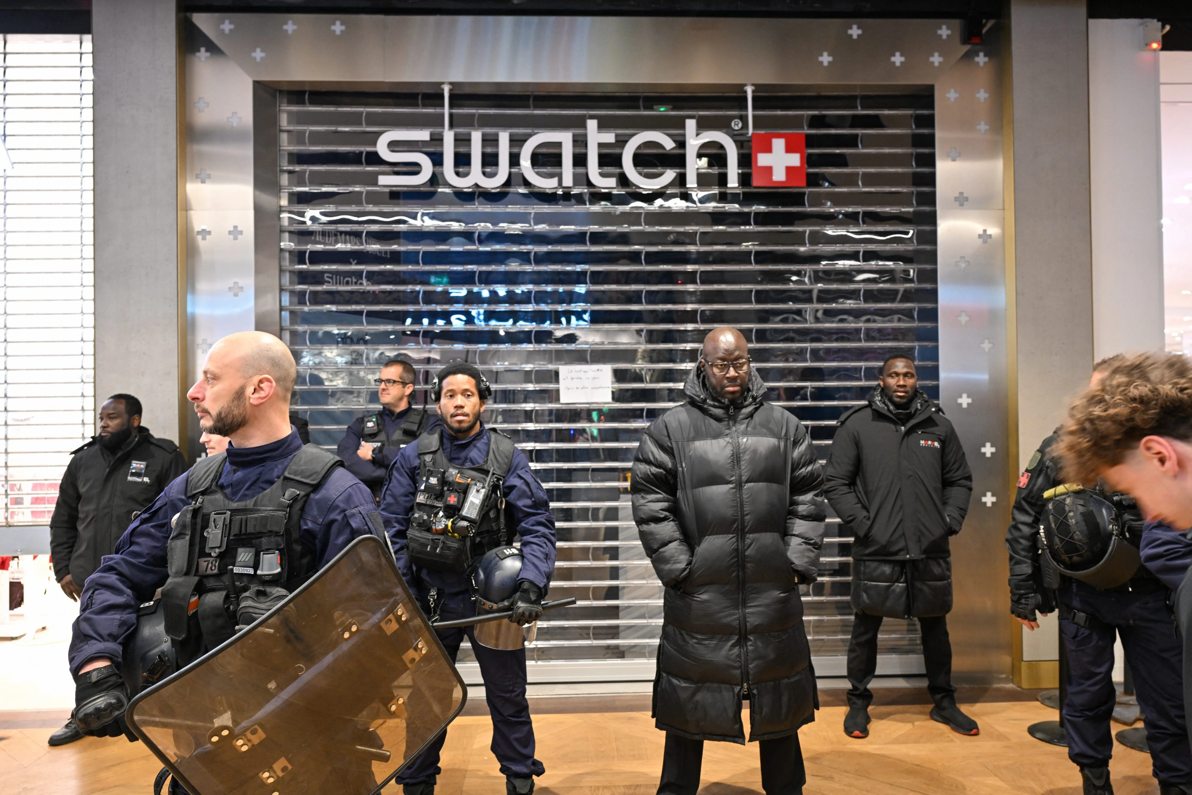 Mayhem breaks out at Swatch stores as fans rush to nab its Audemars Piguet pocket watch collab