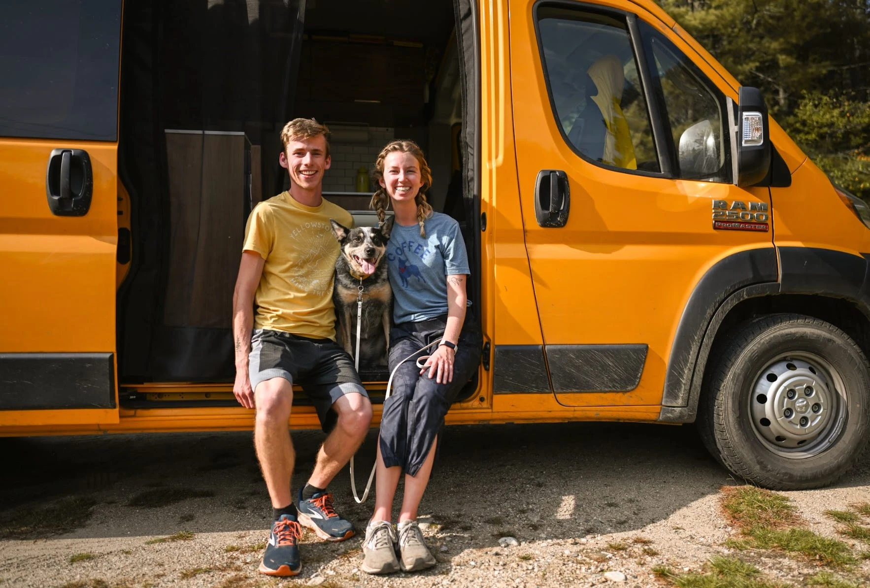 My partner and I have lived in a van for over 3 years. Sharing a small space has helped our relationship.