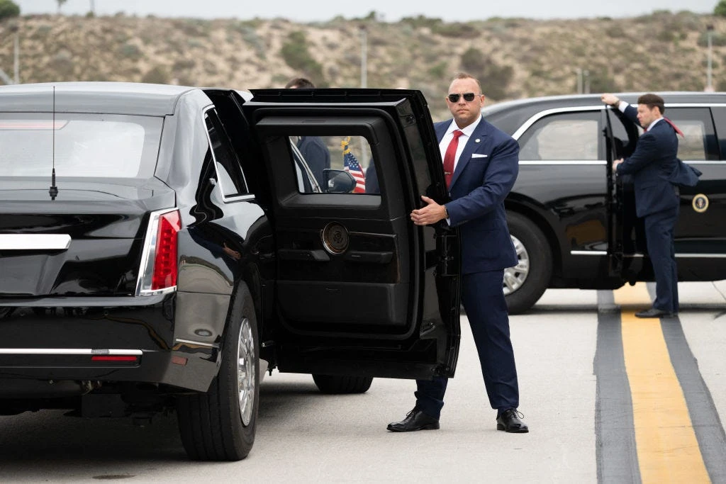 Take a look inside 'The Beast,' the $1.5 million bulletproof presidential limousine used by Trump and Biden