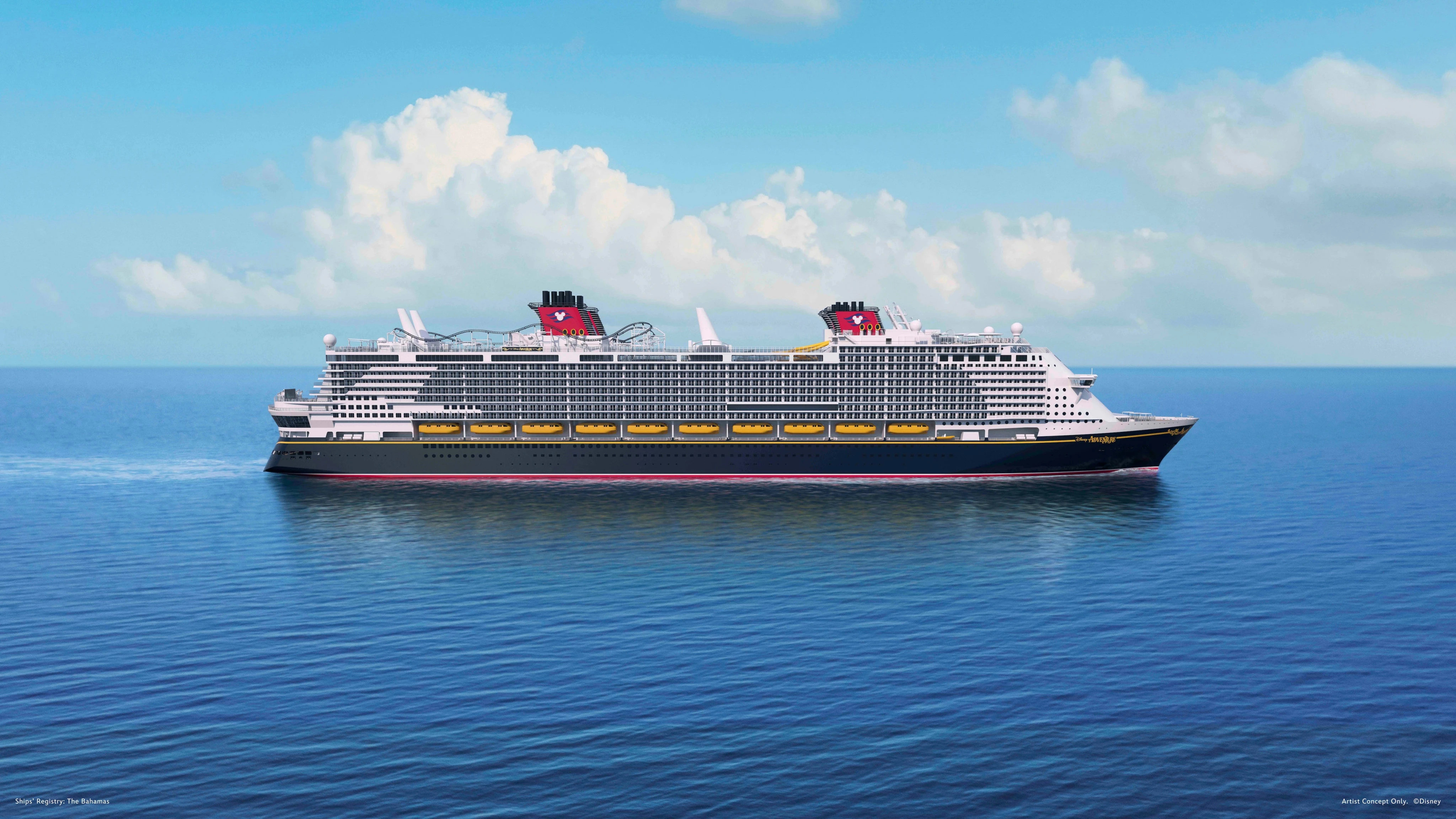 Here's a look inside Disney Adventure, the company's largest cruise ship ever