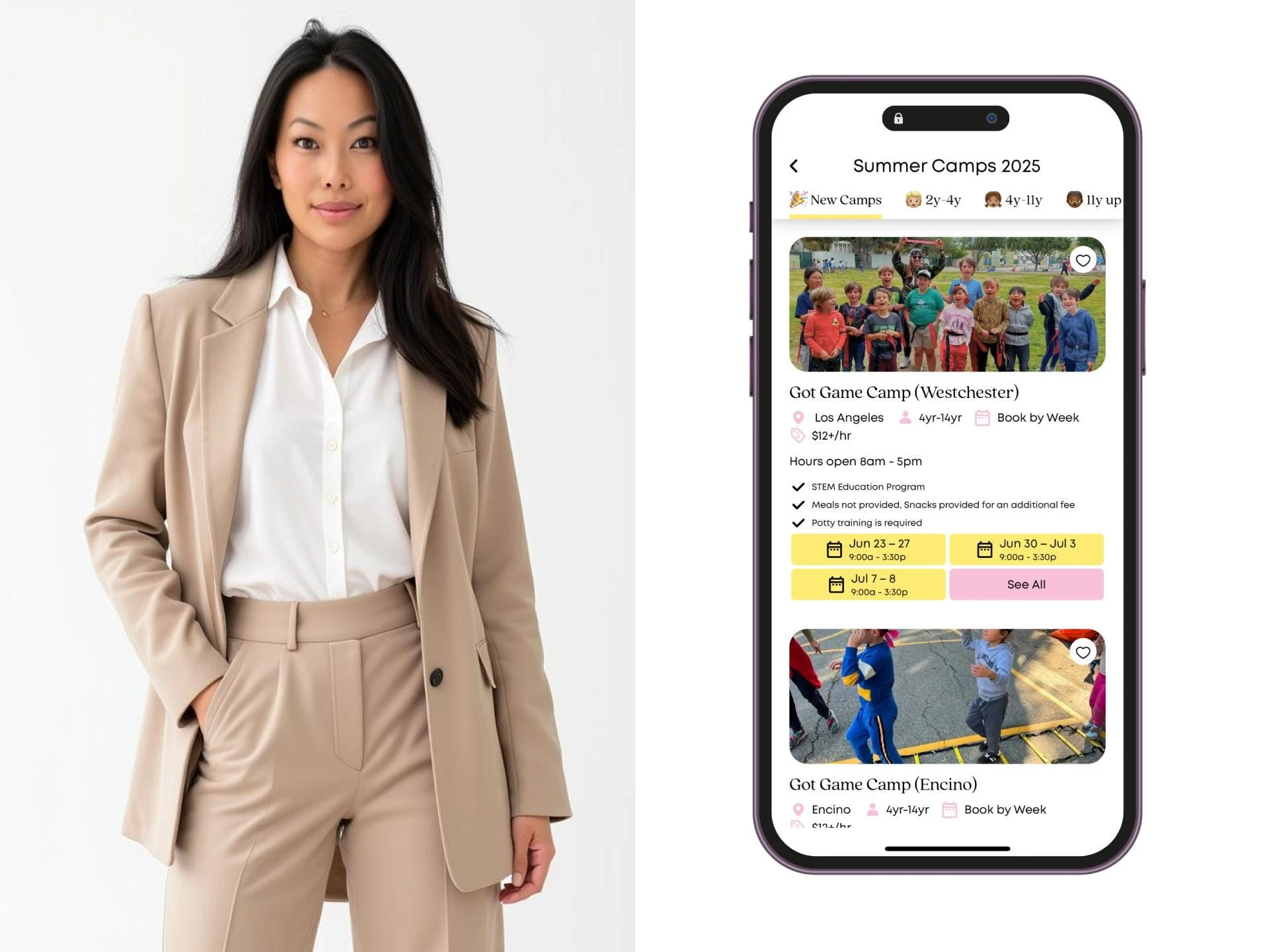 A new app helps busy parents book last-minute childcare. Here's the pitch deck that raised $10 million — with another $10 million seed funding round coming up.