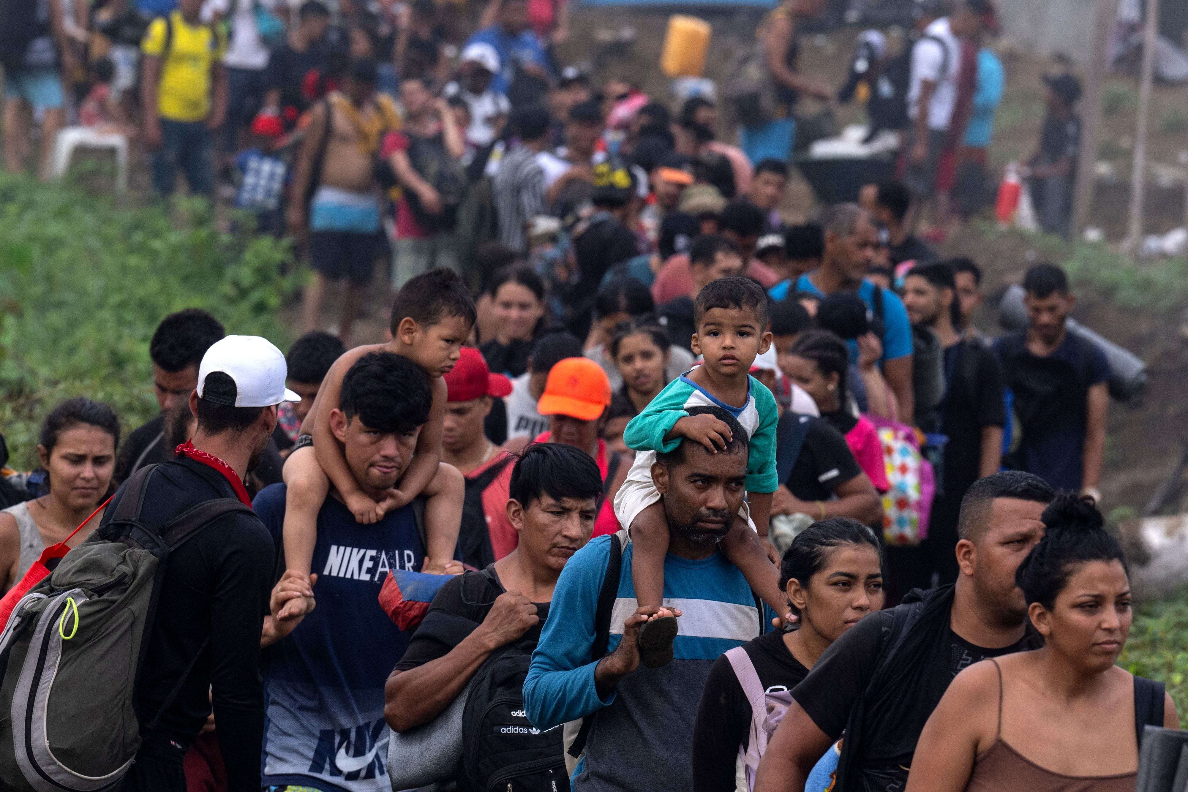 The US will pay for migrants' flights out of Panama to close a route used by over 700,000 people to reach the US-Mexico border