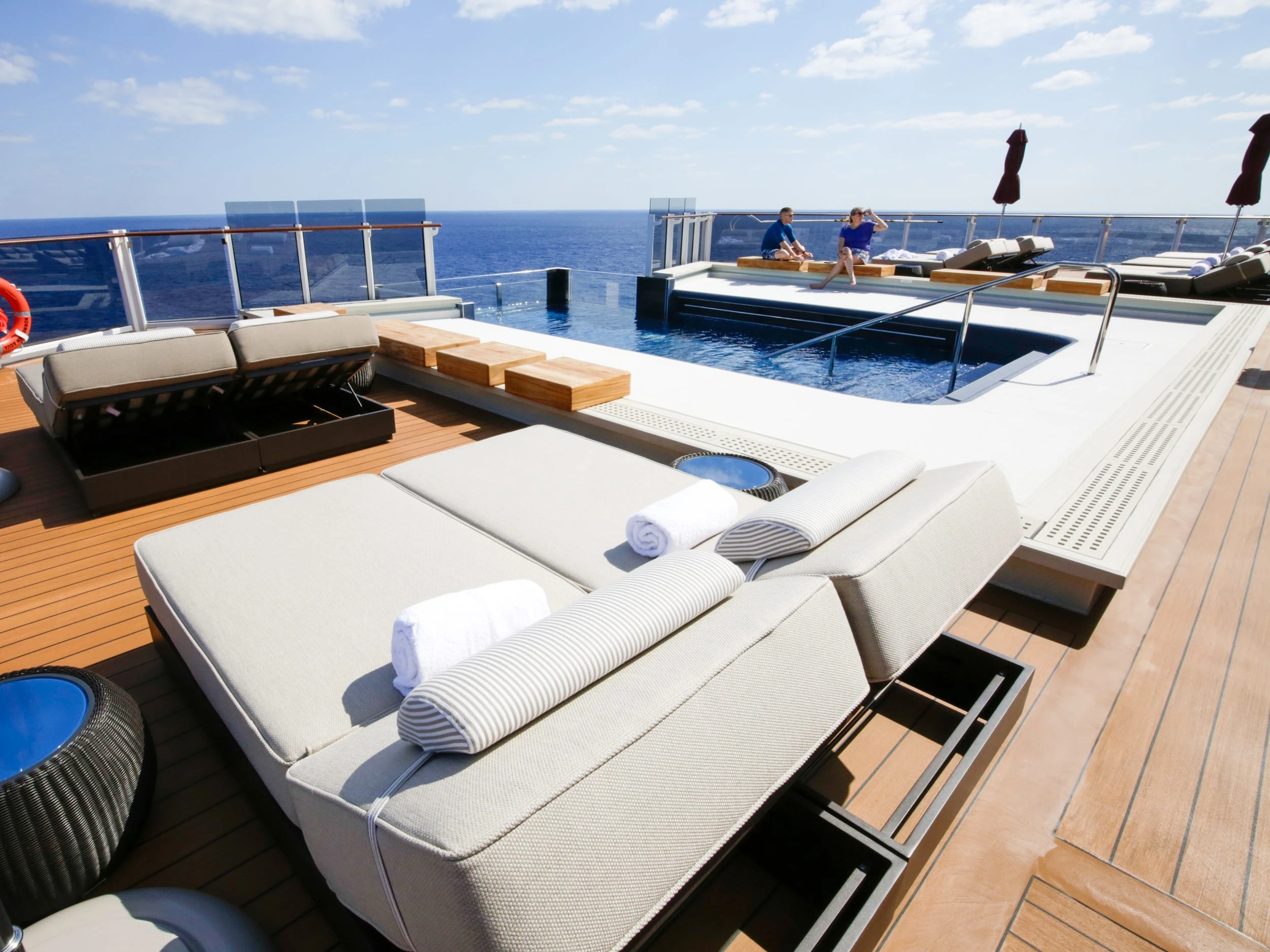 I stayed in the exclusive VIP area of Norwegian's new cruise ship: Here's what $5,150 gets you