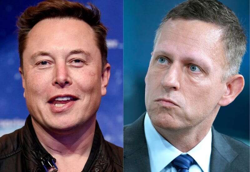 Peter Thiel says Elon Musk's embrace of Donald Trump helped other Silicon Valley leaders feel safe supporting him