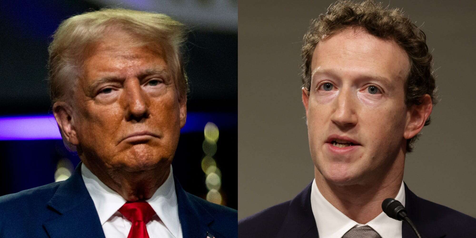 Trump says Mark Zuckerberg told him there's 'no way I can vote for a Democrat' after the assassination attempt