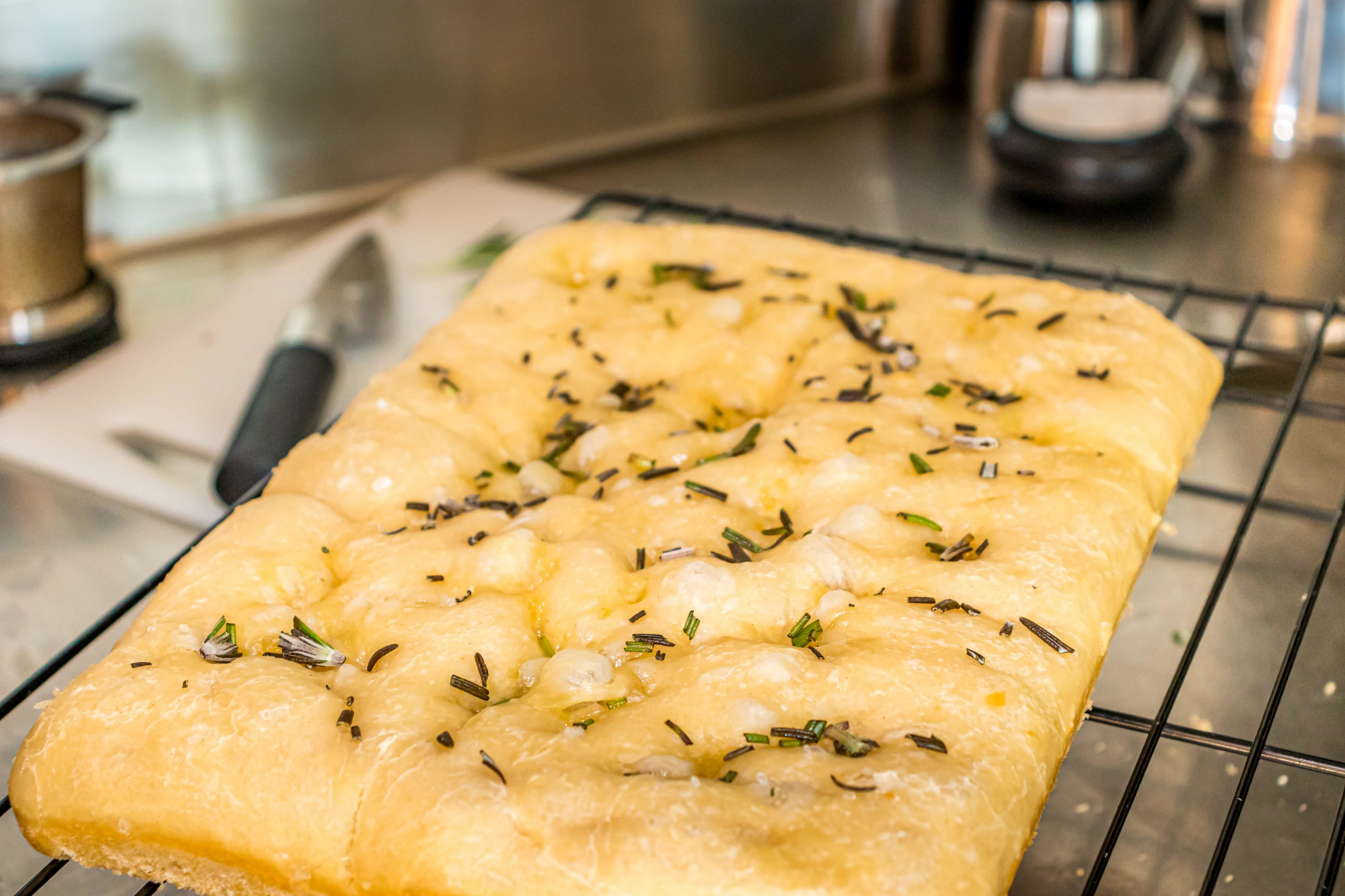 I'm a mom of 6. This easy, no-knead focaccia is a hit with even my pickiest children.