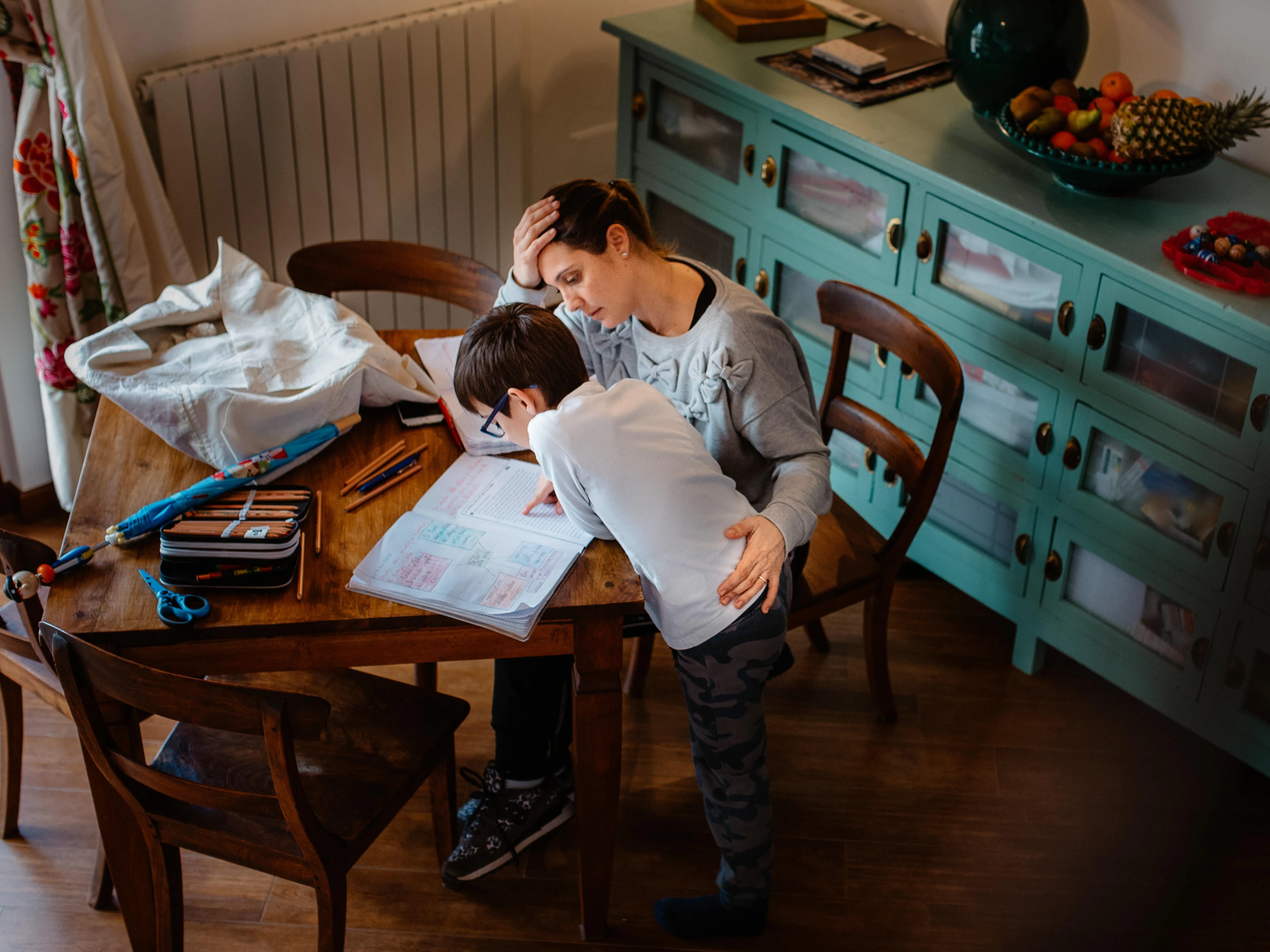 I'm a 40-year-old mom of 3 working toward my doctorate. It's not easy to juggle it all, but I'm doing this for me.