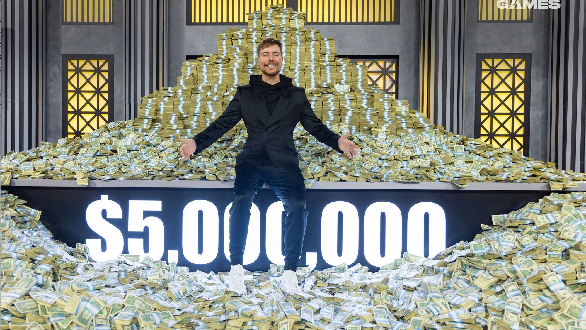 Top YouTube star MrBeast runs a charity organization, called Beast Philanthropy, giving away money and eye surgeries