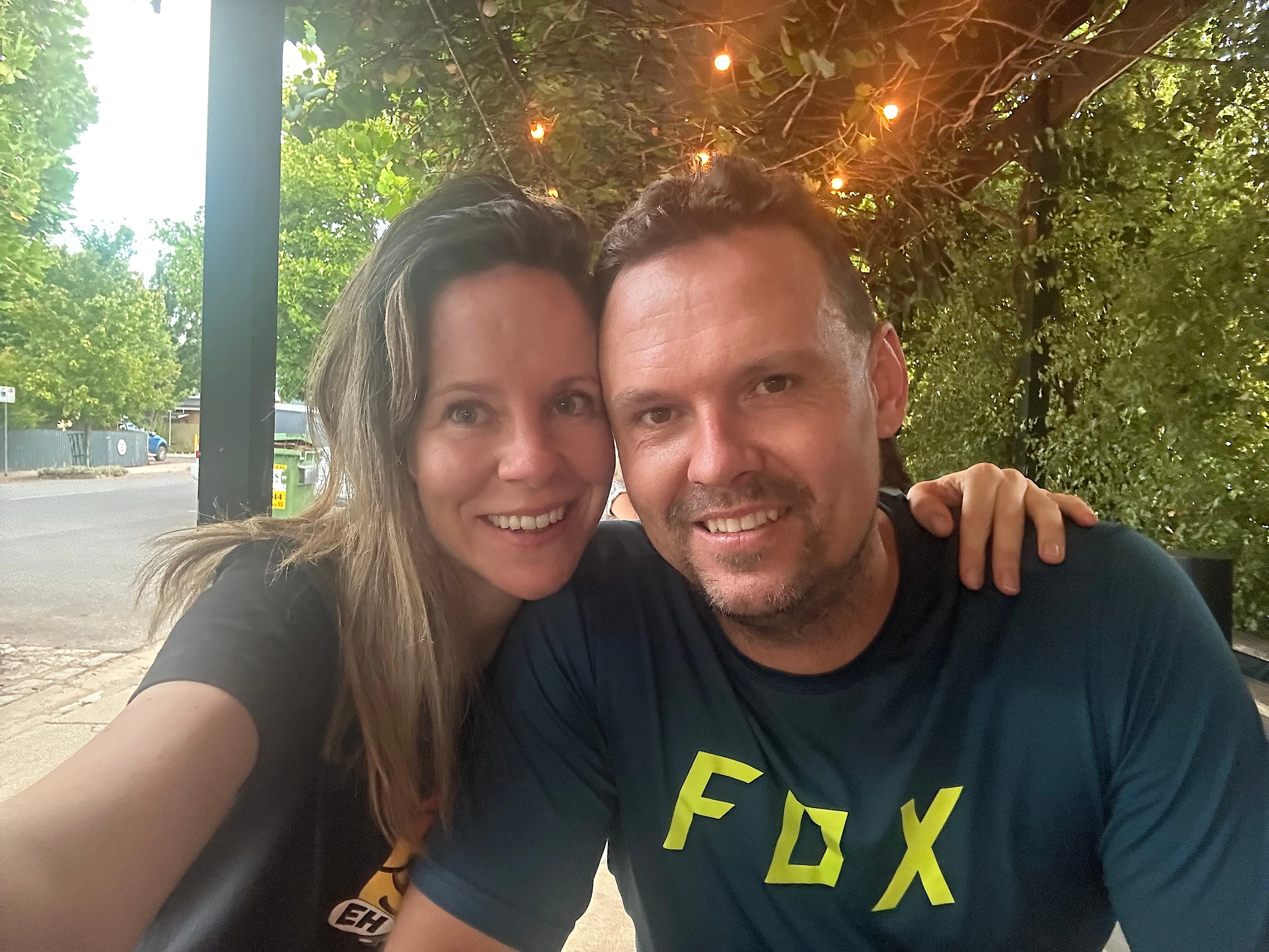 We moved from a small town to live with my parents in the city. I'm making sure to build our community here.