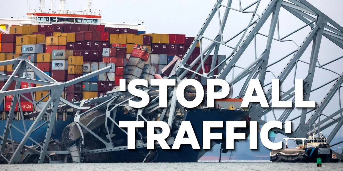 Container ships growing in size are no match for older infrastructure like Baltimore bridge