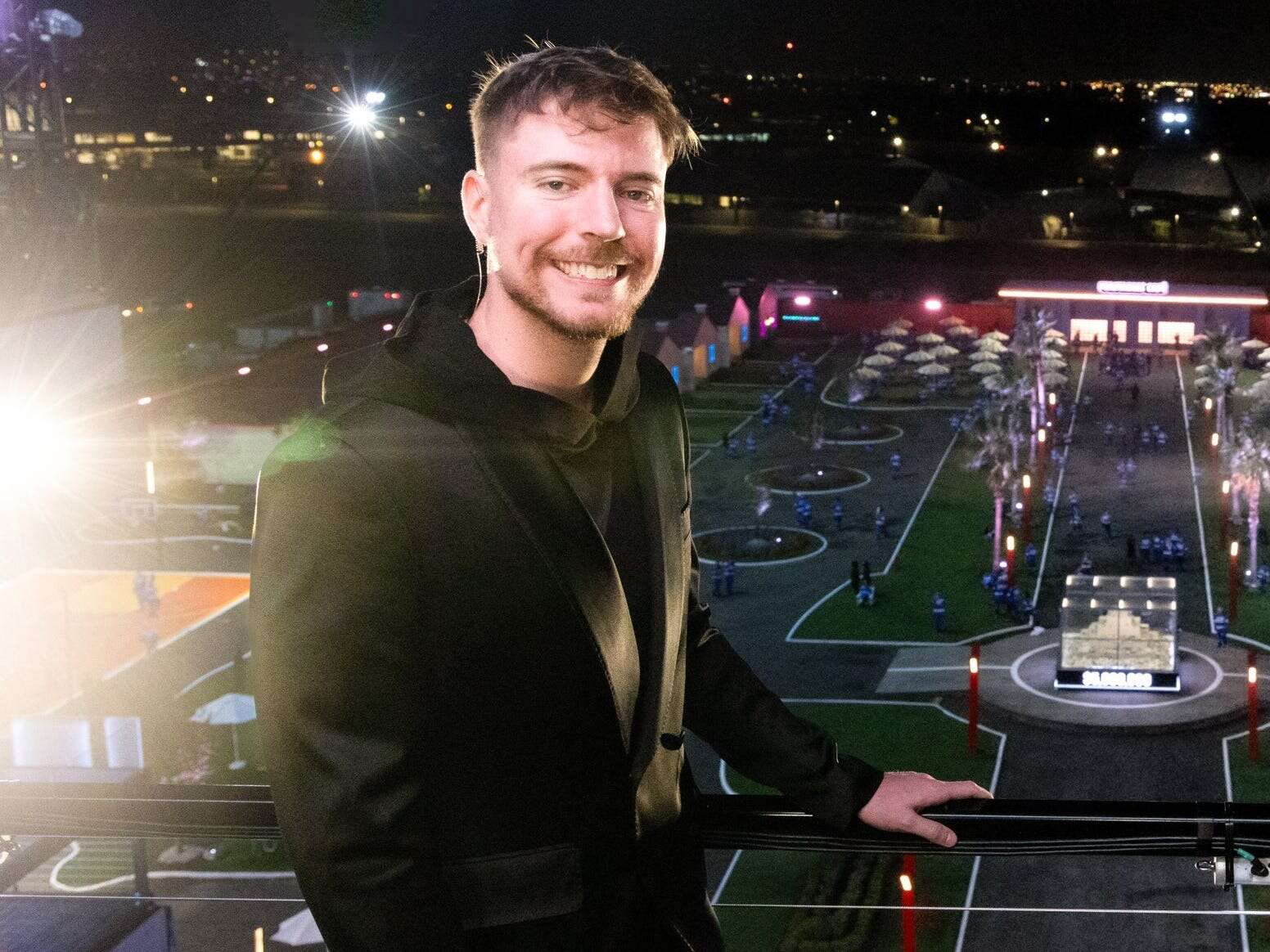 MrBeast reveals photos of the $14M 'city' he built as part of his Amazon reality show 'Beast Games'