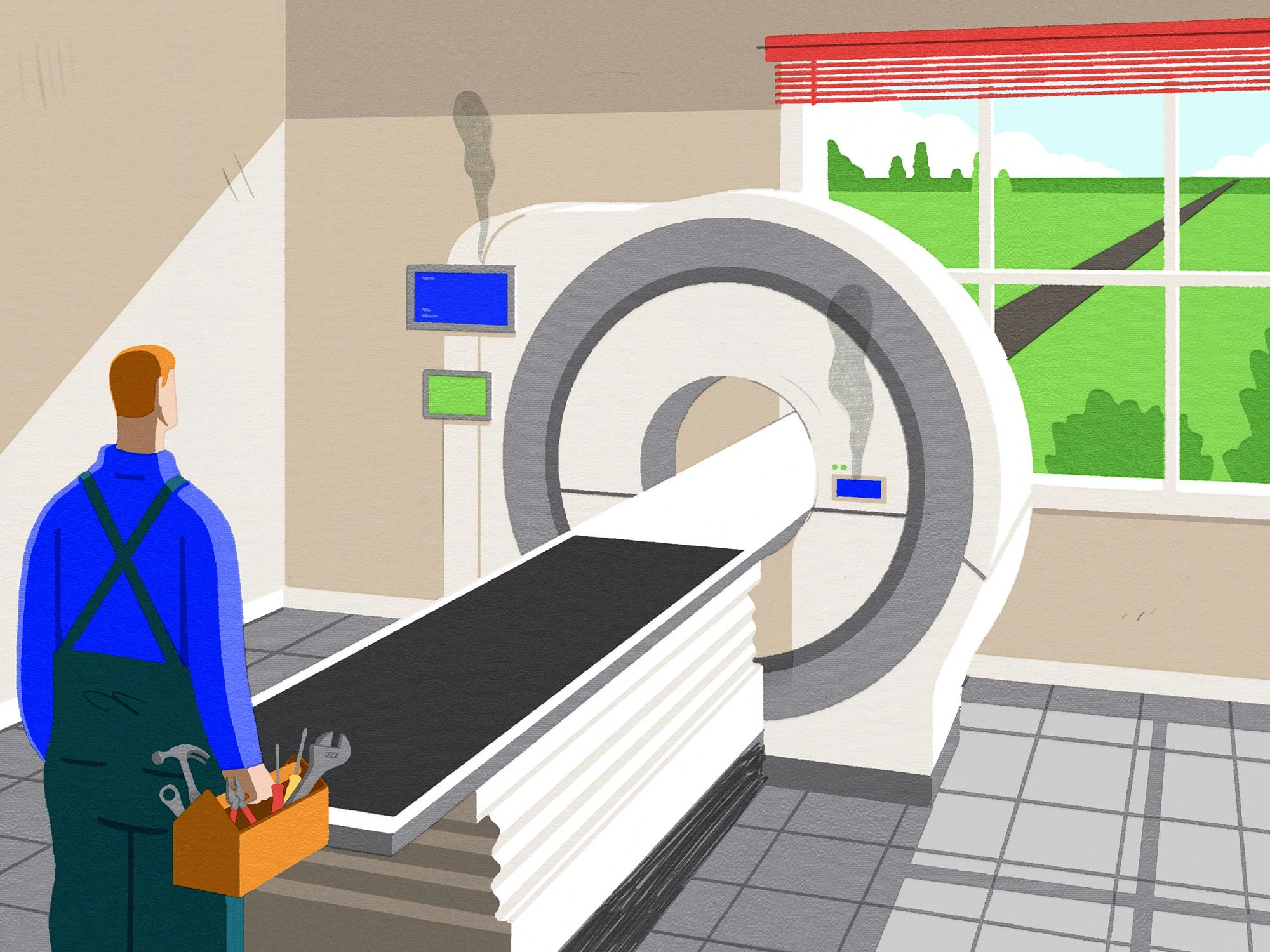 Medical equipment repair is a fast-growing healthcare career. The average salary is $65,000, and it doesn't require a 4-year degree.