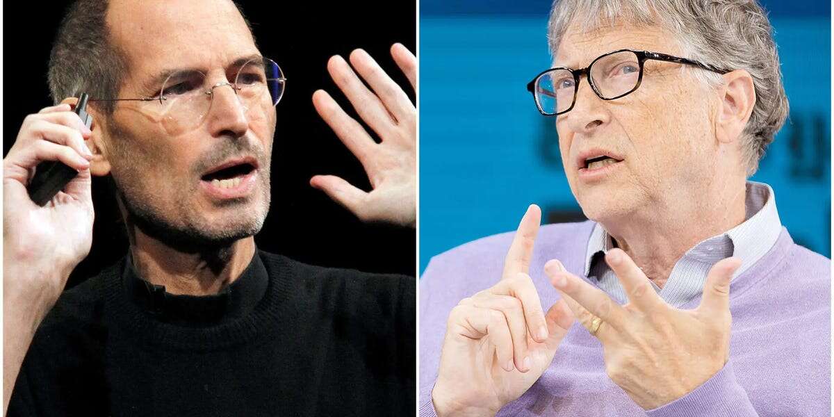 The billionaire rivalry between Apple and Microsoft