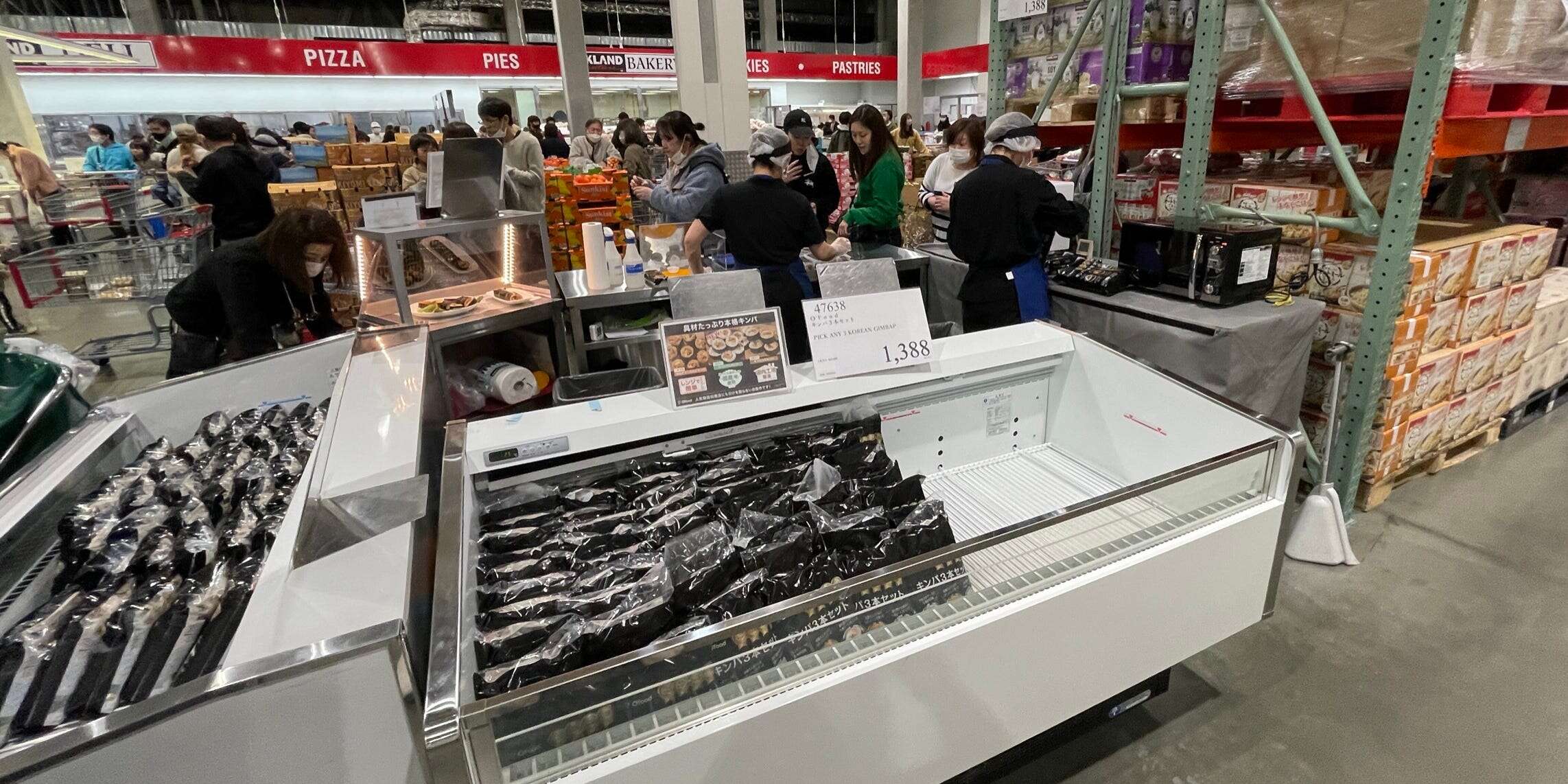 I visited Costco on my vacation to Japan last year. I was surprised to find a 48-piece sushi platter and bulgogi bake — and I even got a free sample of booze.