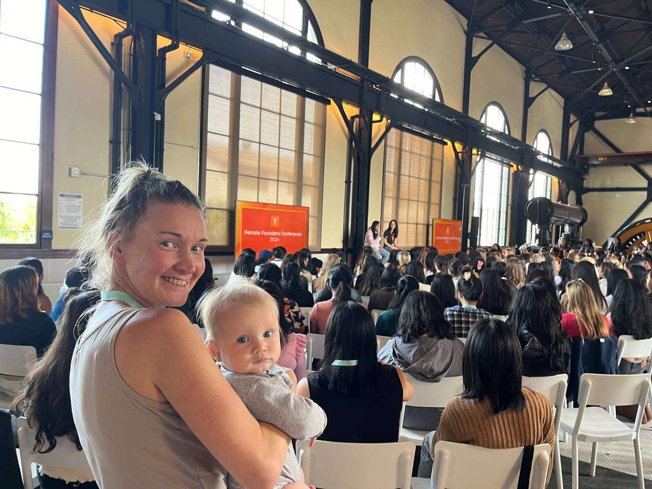 I was asked to leave an event for female founders because I had my baby with me. I don't think babies and business should remain separate.