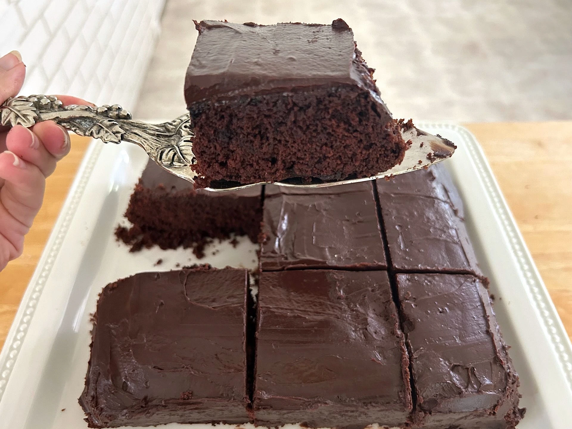 I made Ina Garten's easy and delicious chocolate cake. She was right to call it a 'dessert everyone will remember.'