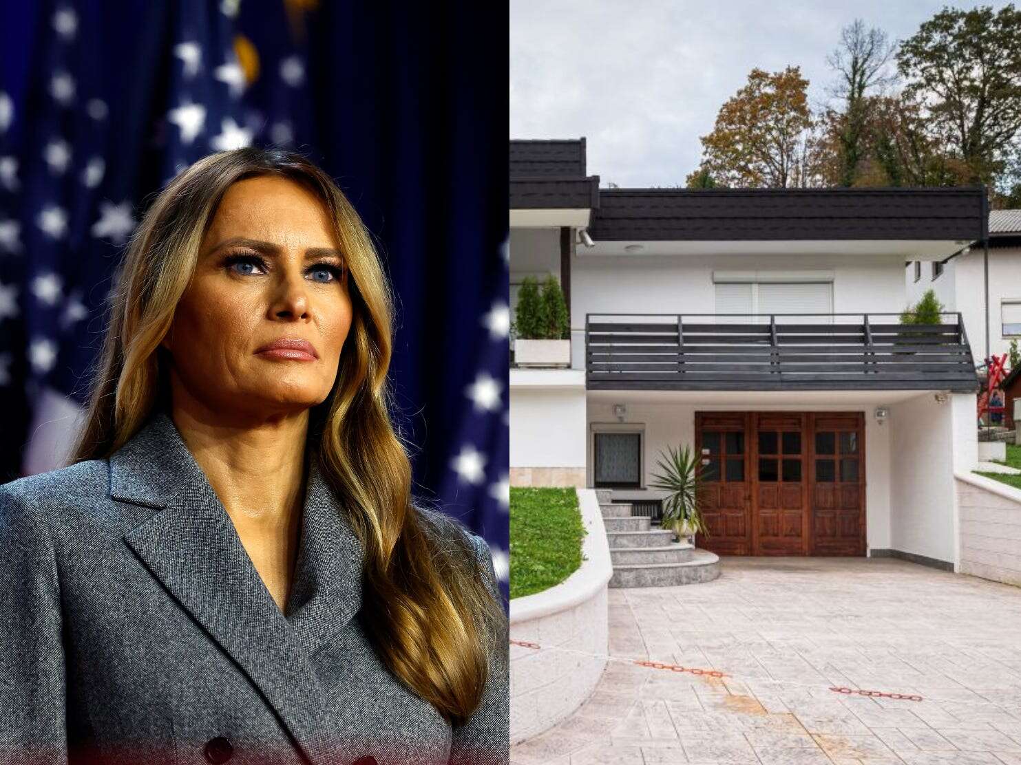 Photos of Melania Trump's Slovenia hometown show her humble beginnings