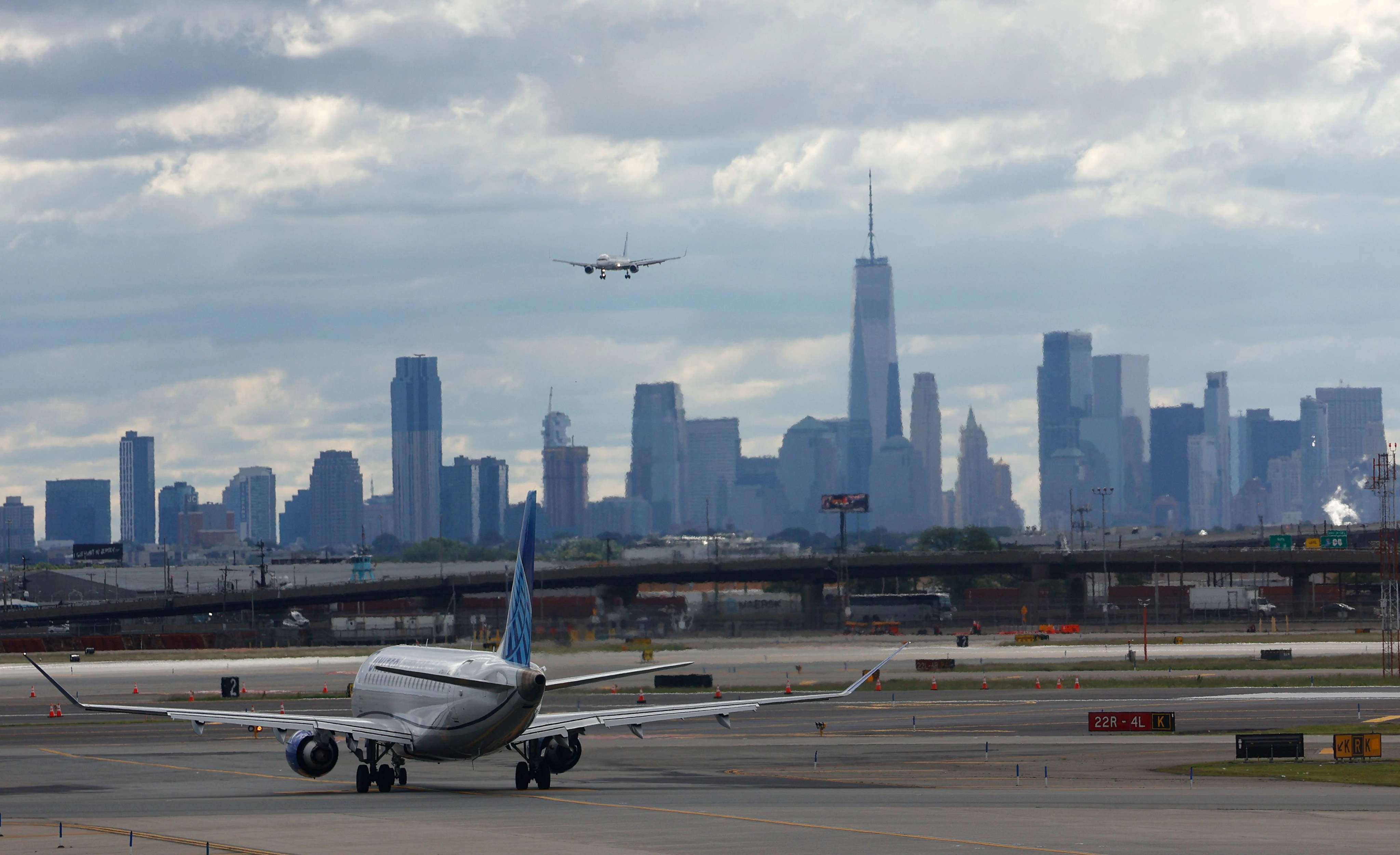 A ground stop has been issued at Newark Airport over staffing issues