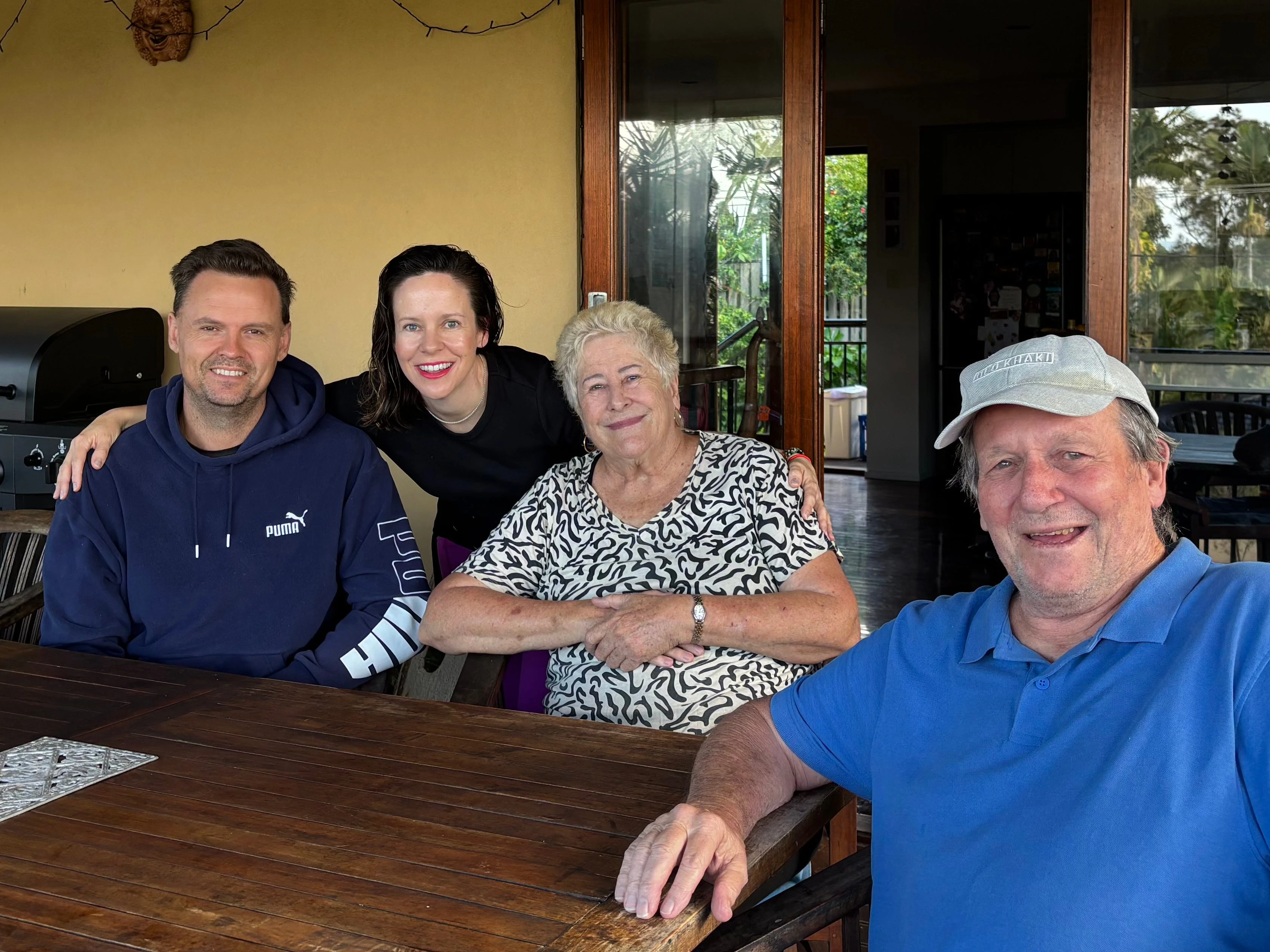 My family of 5 moved in with my parents. We pitch in with household bills and cooking, and we give each other space.