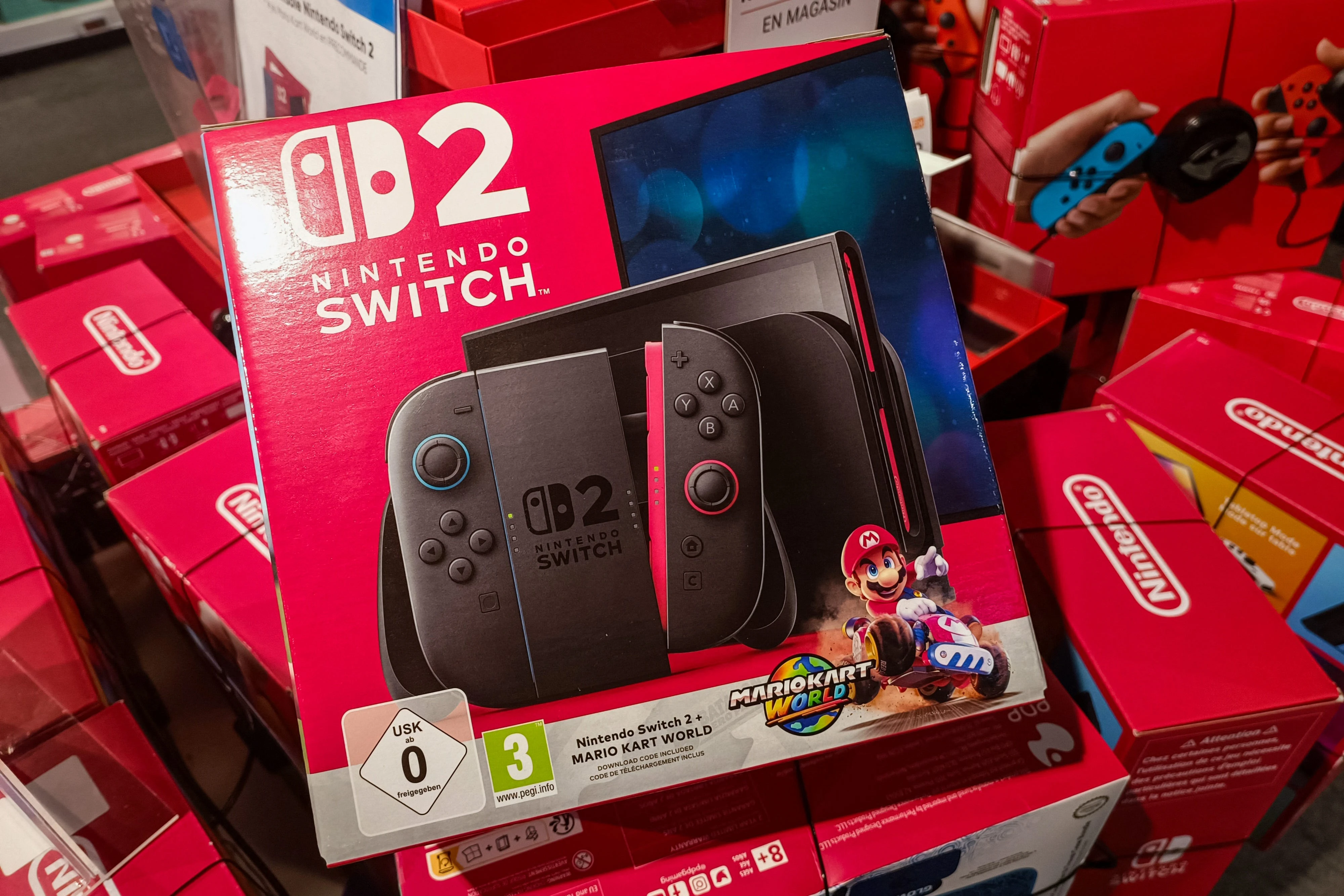 The GameStop stapler that punctured a Nintendo Switch 2 console is now on eBay for $250,000