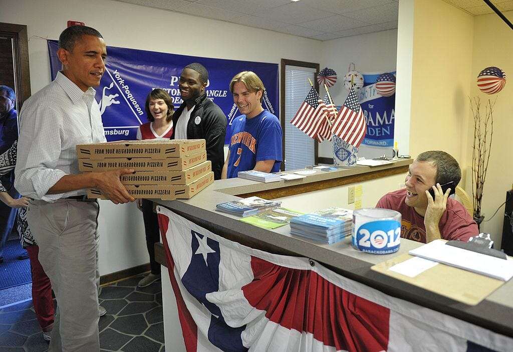 Campaign staffers are stressed — and it shows in their diets