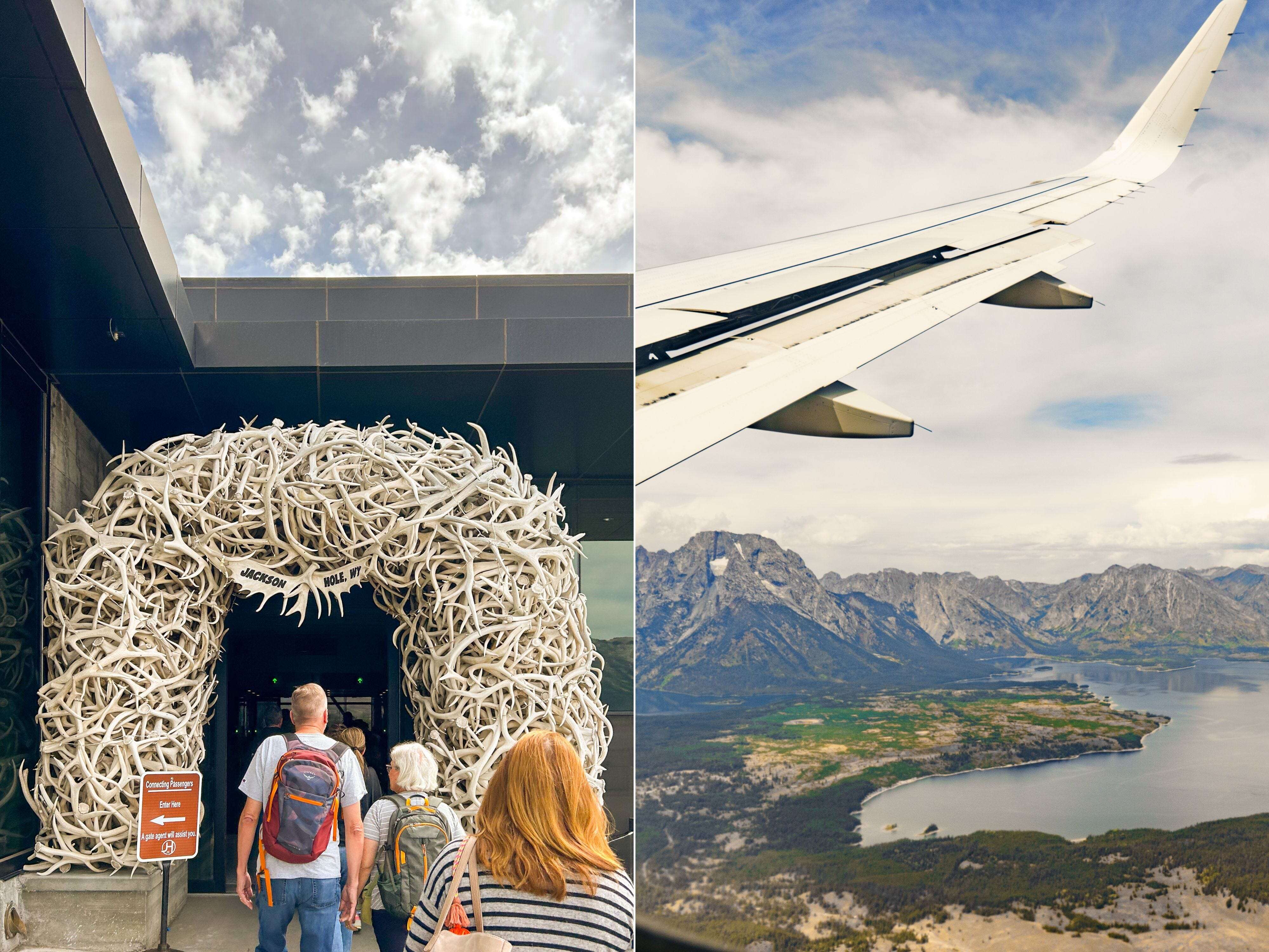 I flew into the only airport inside a US national park. It felt more like a luxury hotel lobby than a terminal.