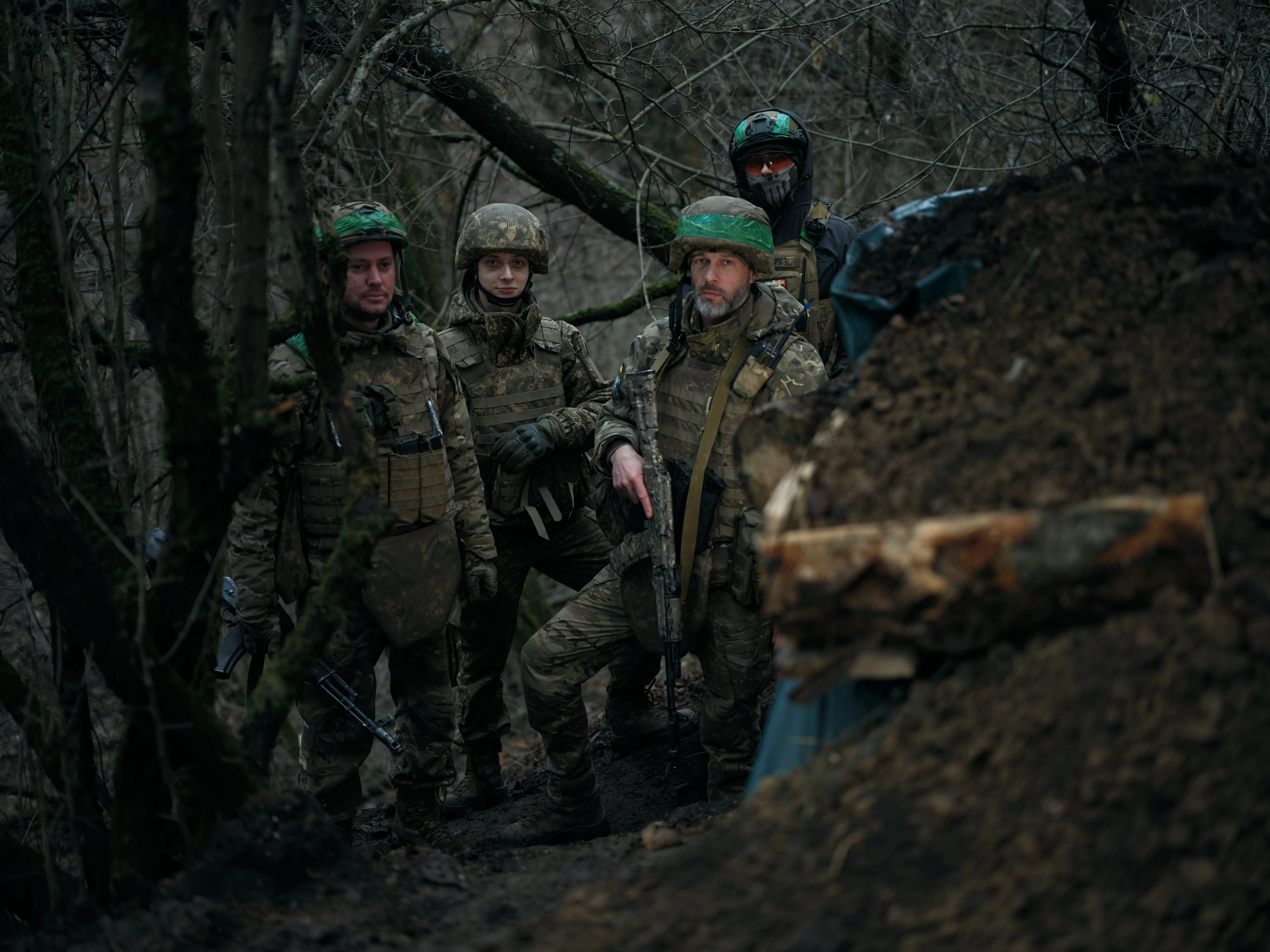 Ukrainians are fortifying and flooding underground pipes because Russian troops keep trying to crawl or walk in them